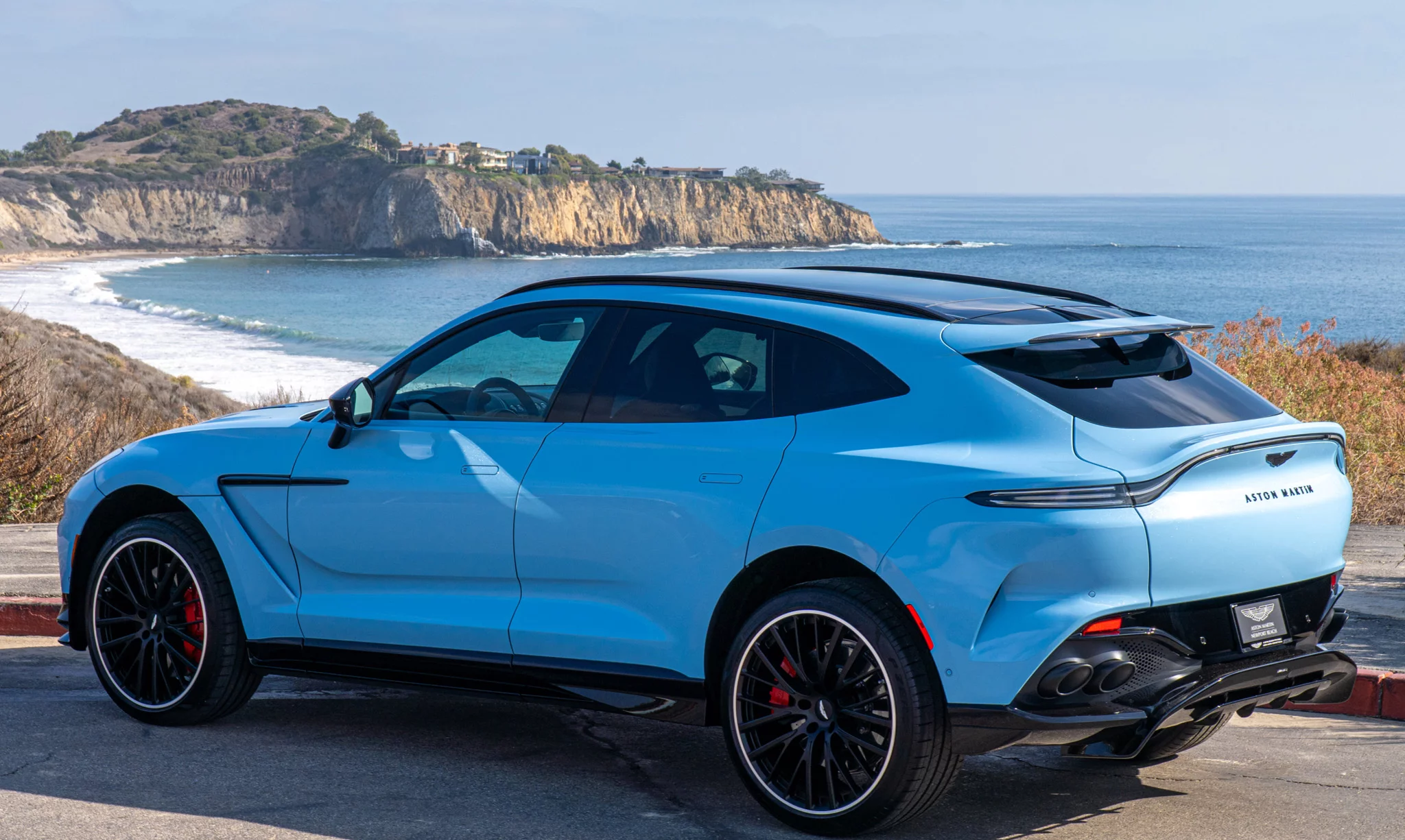 Frosted Glass Blue Aston Martin DBX