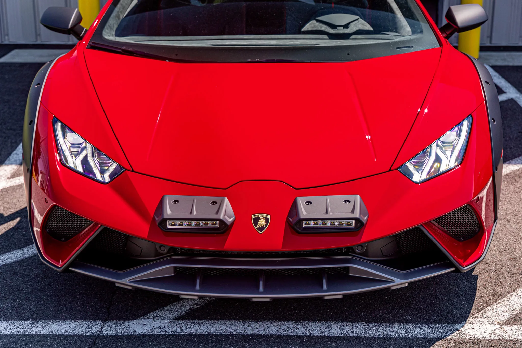 Rosso Anteros Lamborghini Huracán