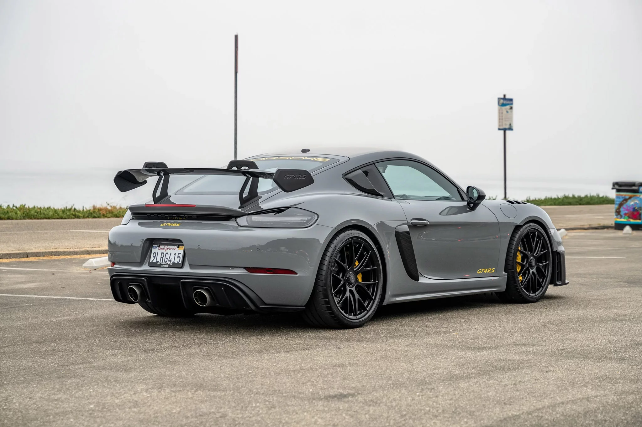 Nardo Grey Porsche 718 Cayman GT4 RS