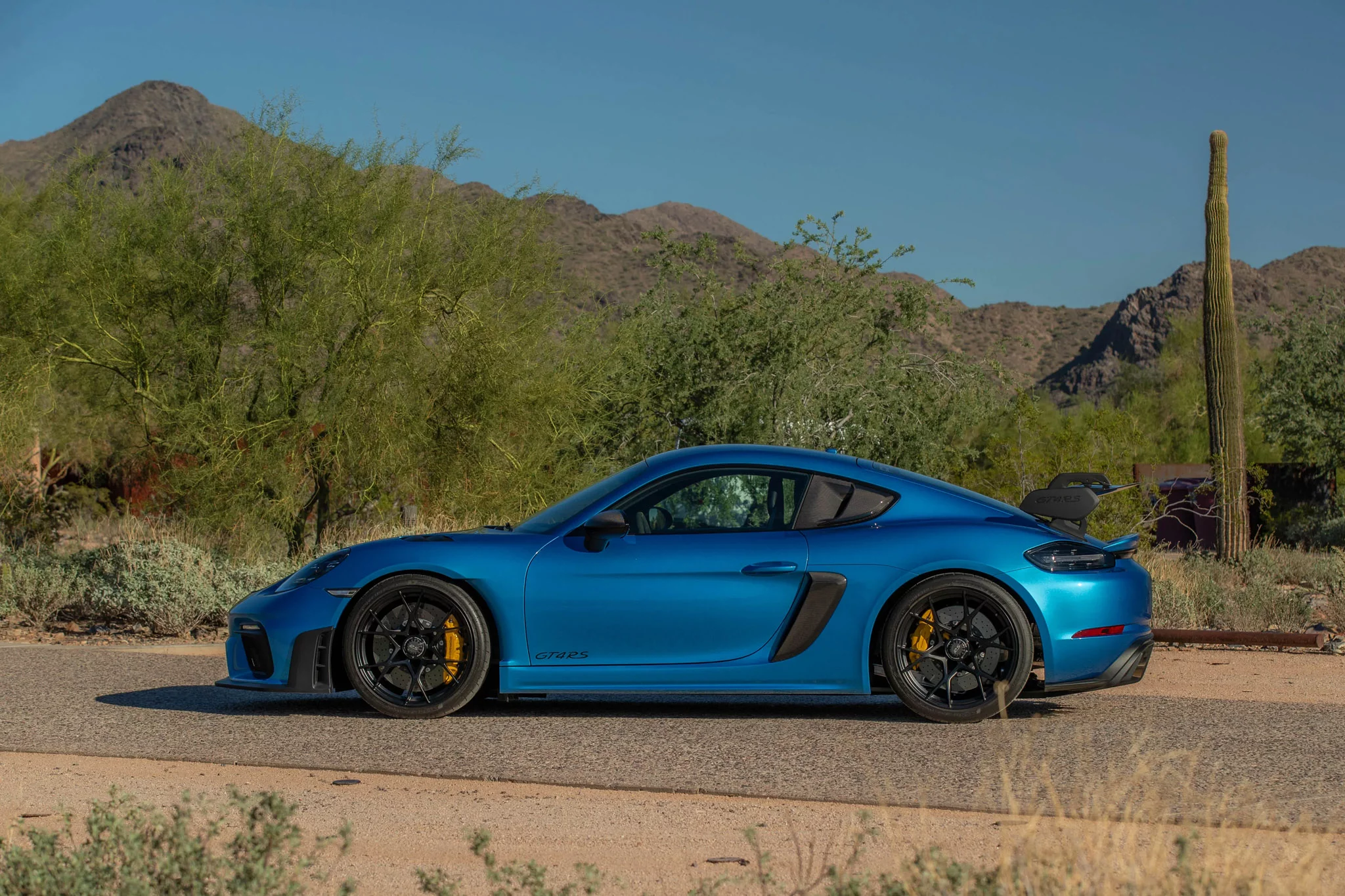 South Sea Blue Porsche 718 Cayman GT4 RS