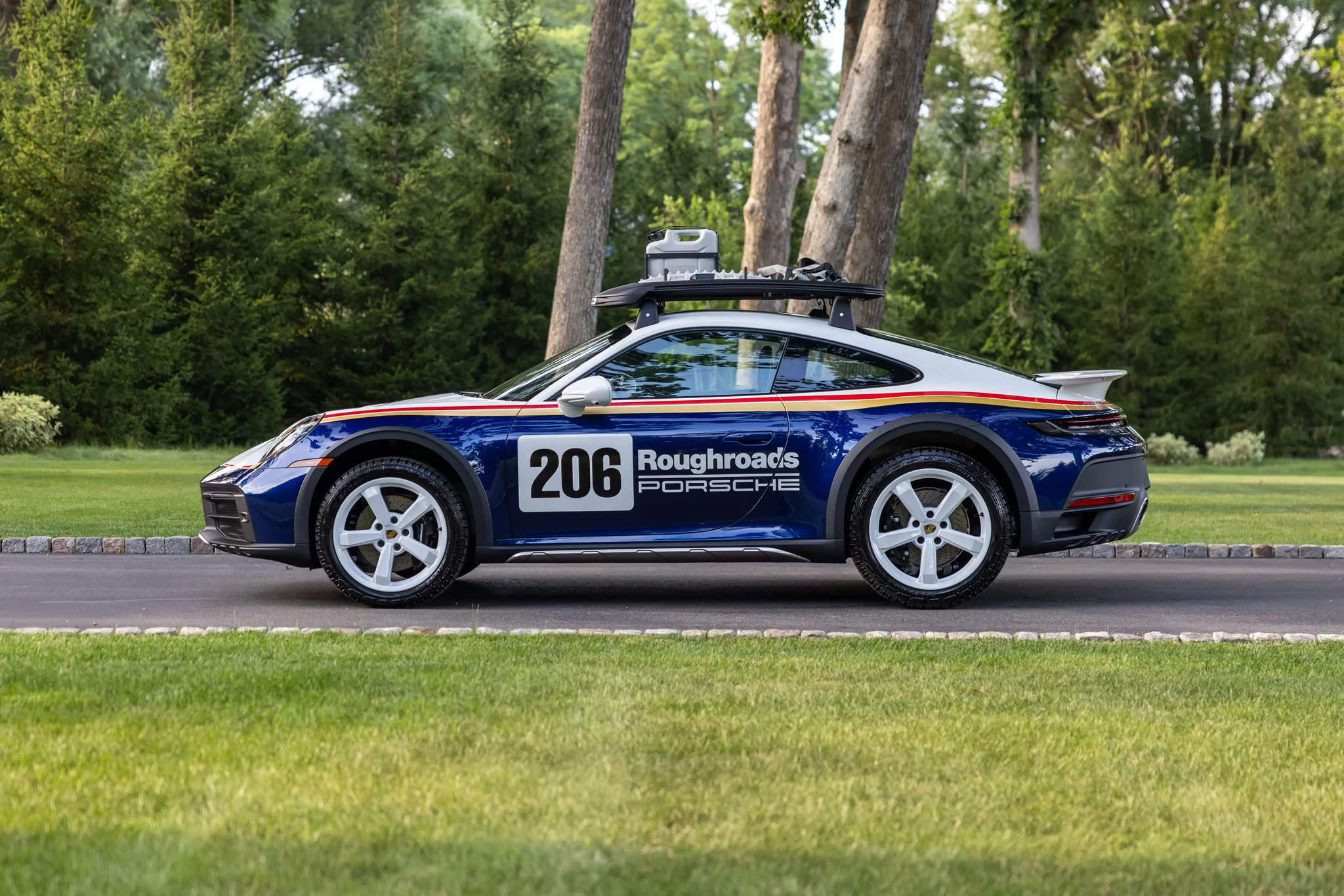 Pure White Porsche 911 Dakar