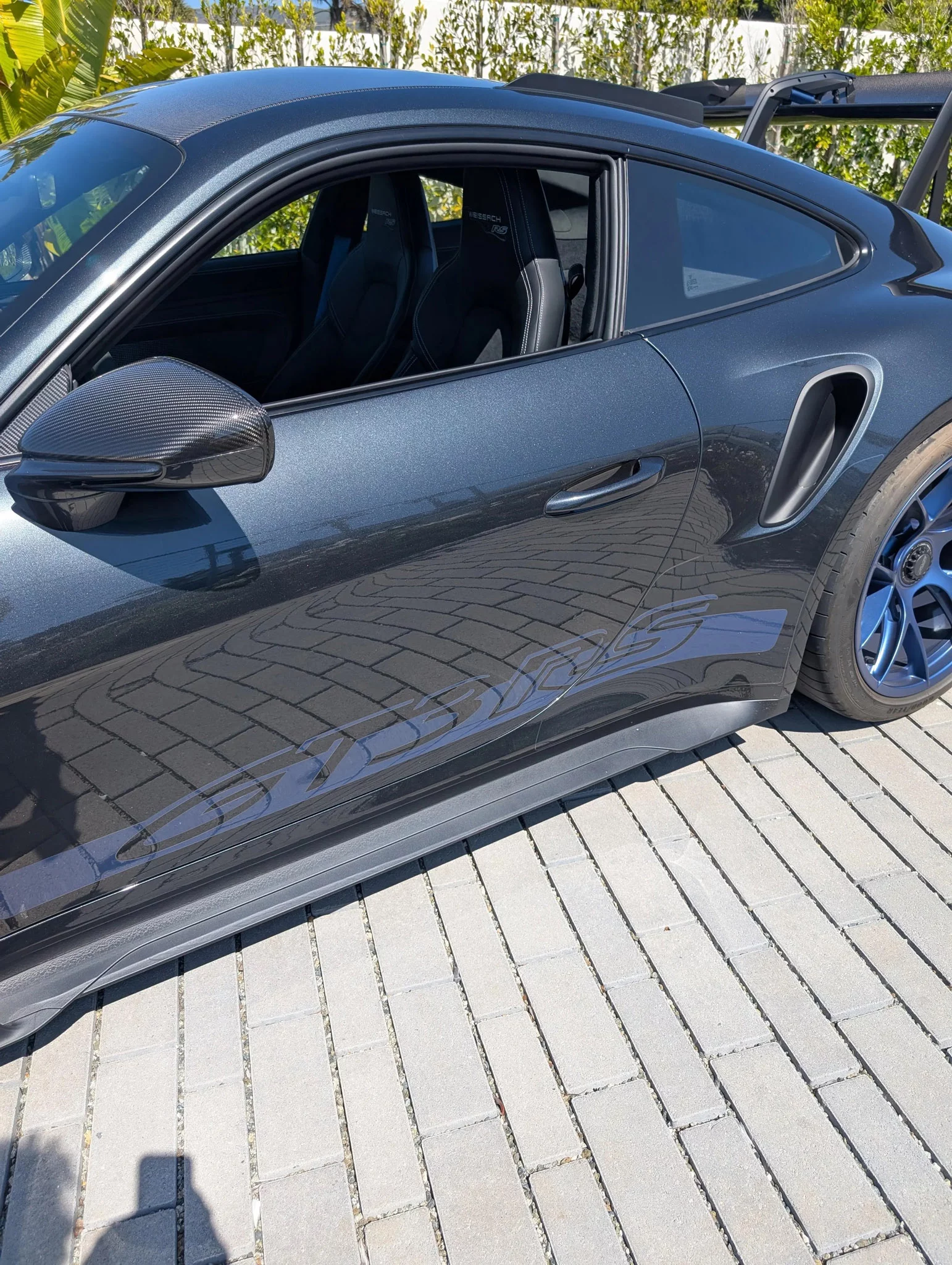 Carbon Steel Grey Porsche 911 GT3 RS