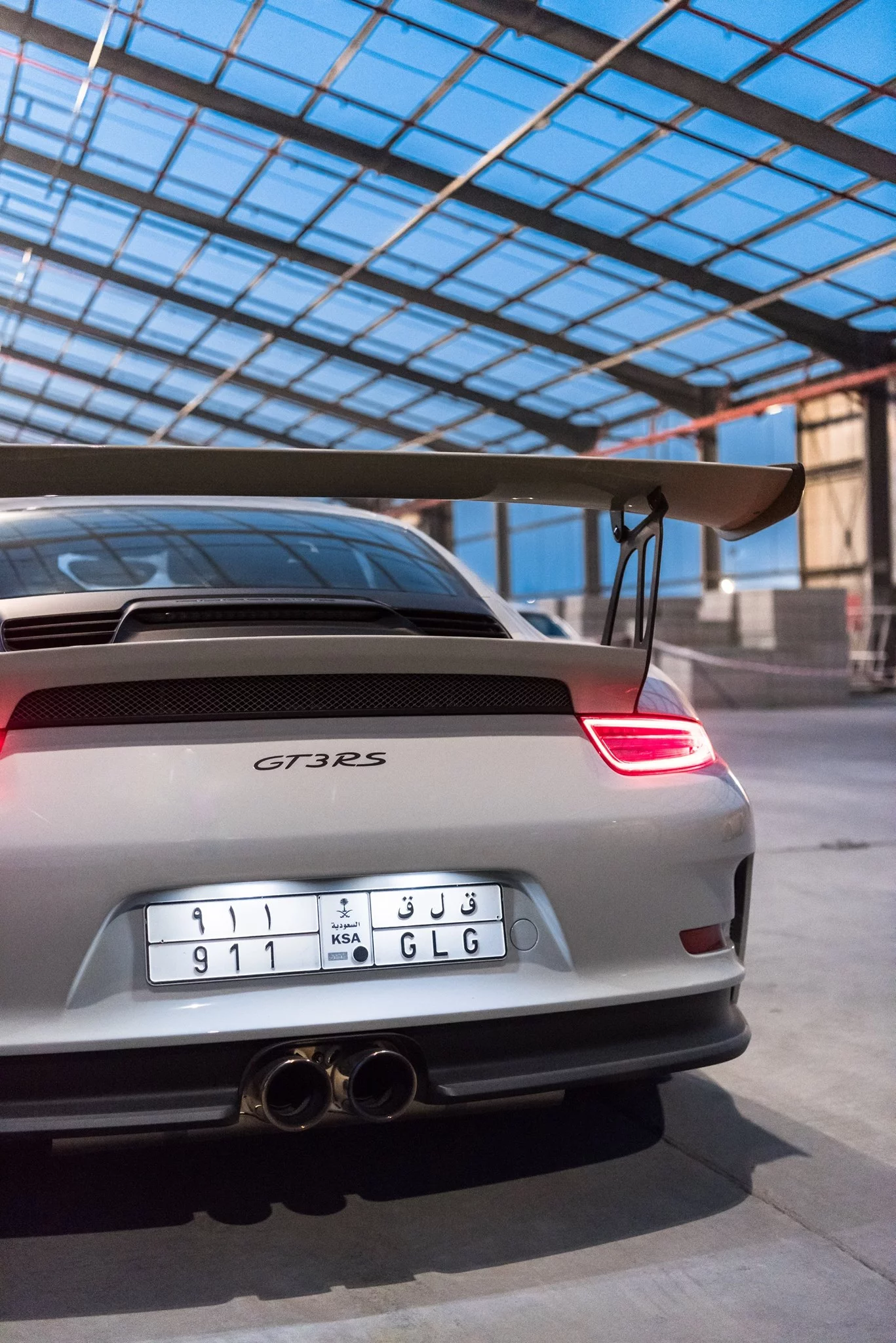 Fashion Grey Porsche 911 GT3 RS