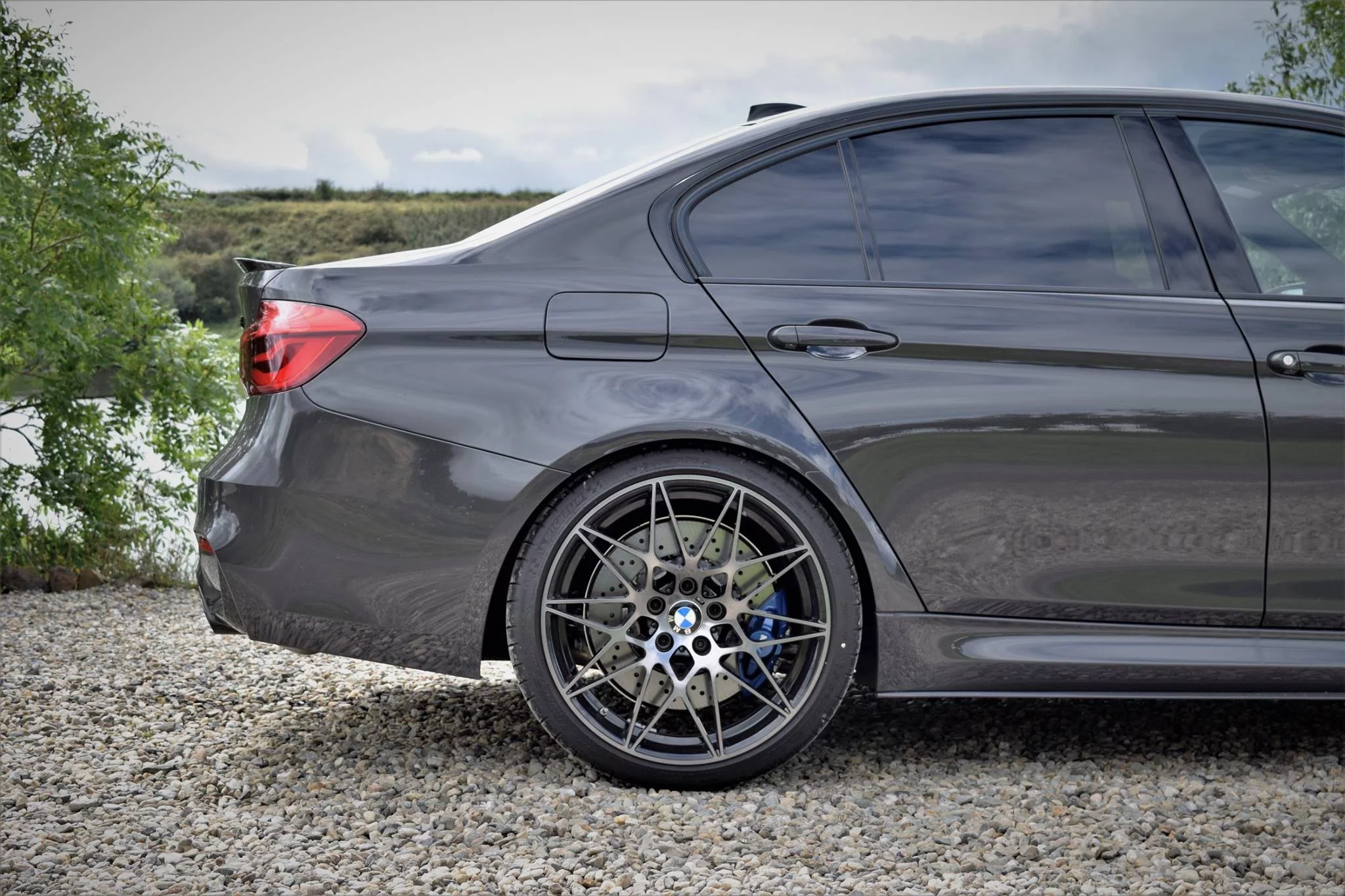 Grey Black BMW M3
