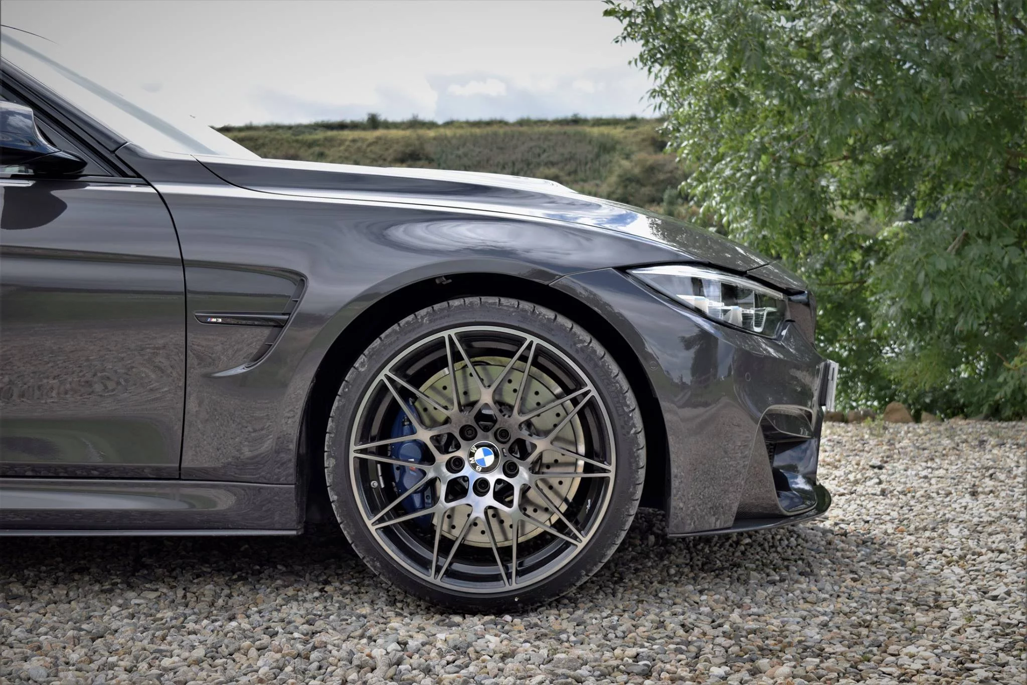 Grey Black BMW M3
