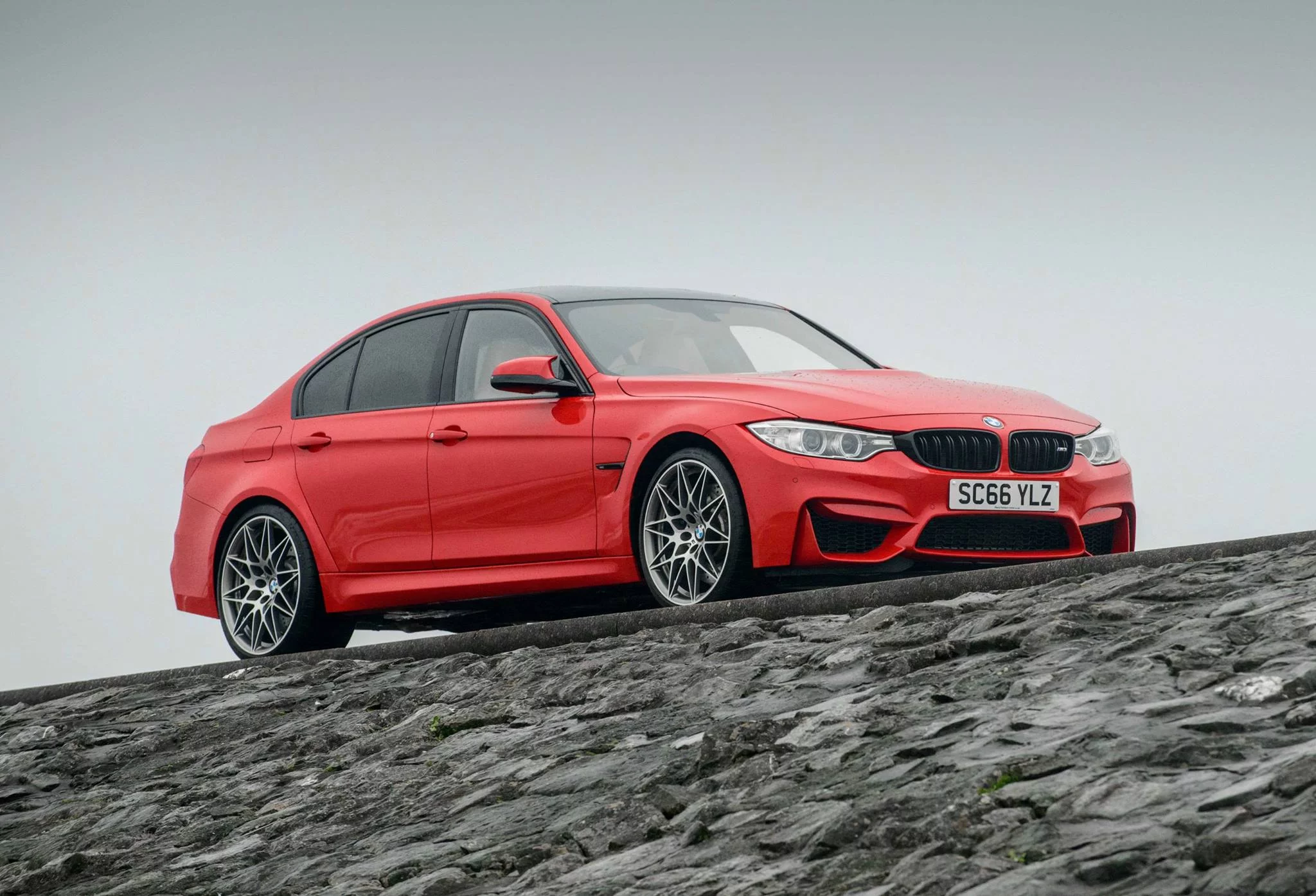 Ferrari Red BMW M3