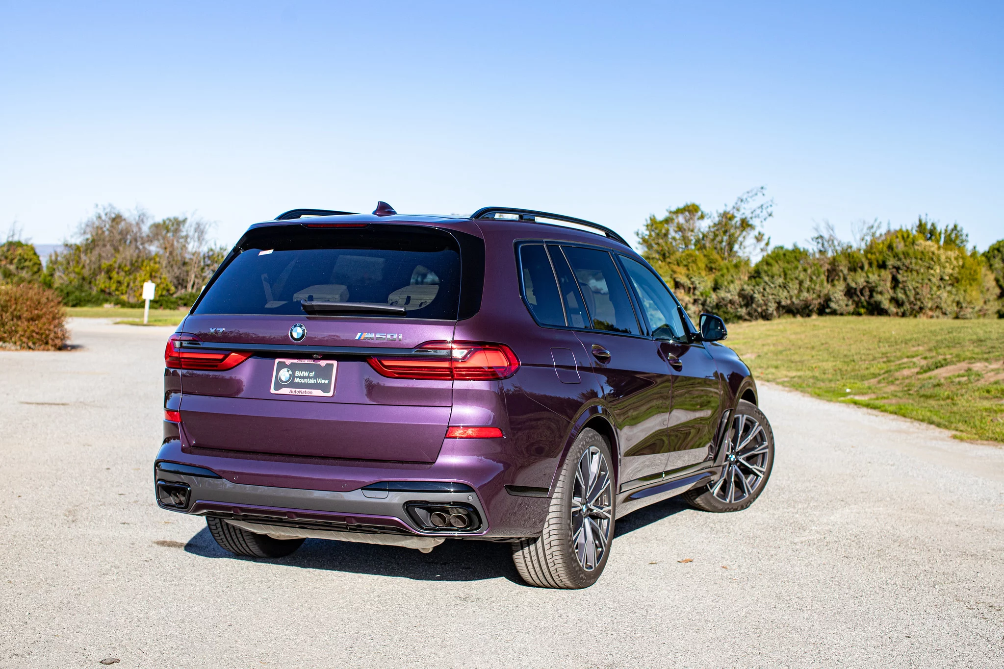 Daytona Violet BMW X7