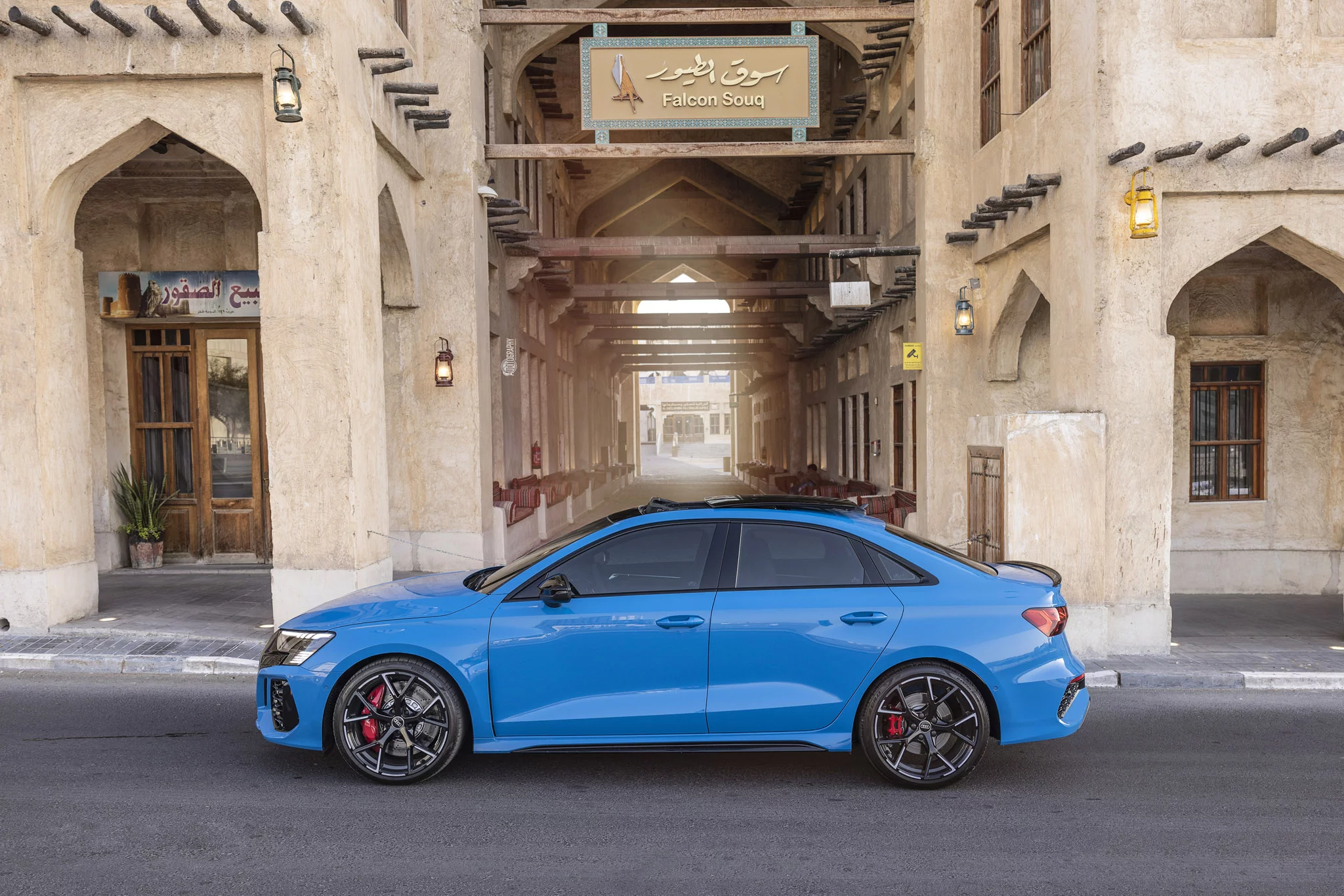 Turbo Blue Audi RS3
