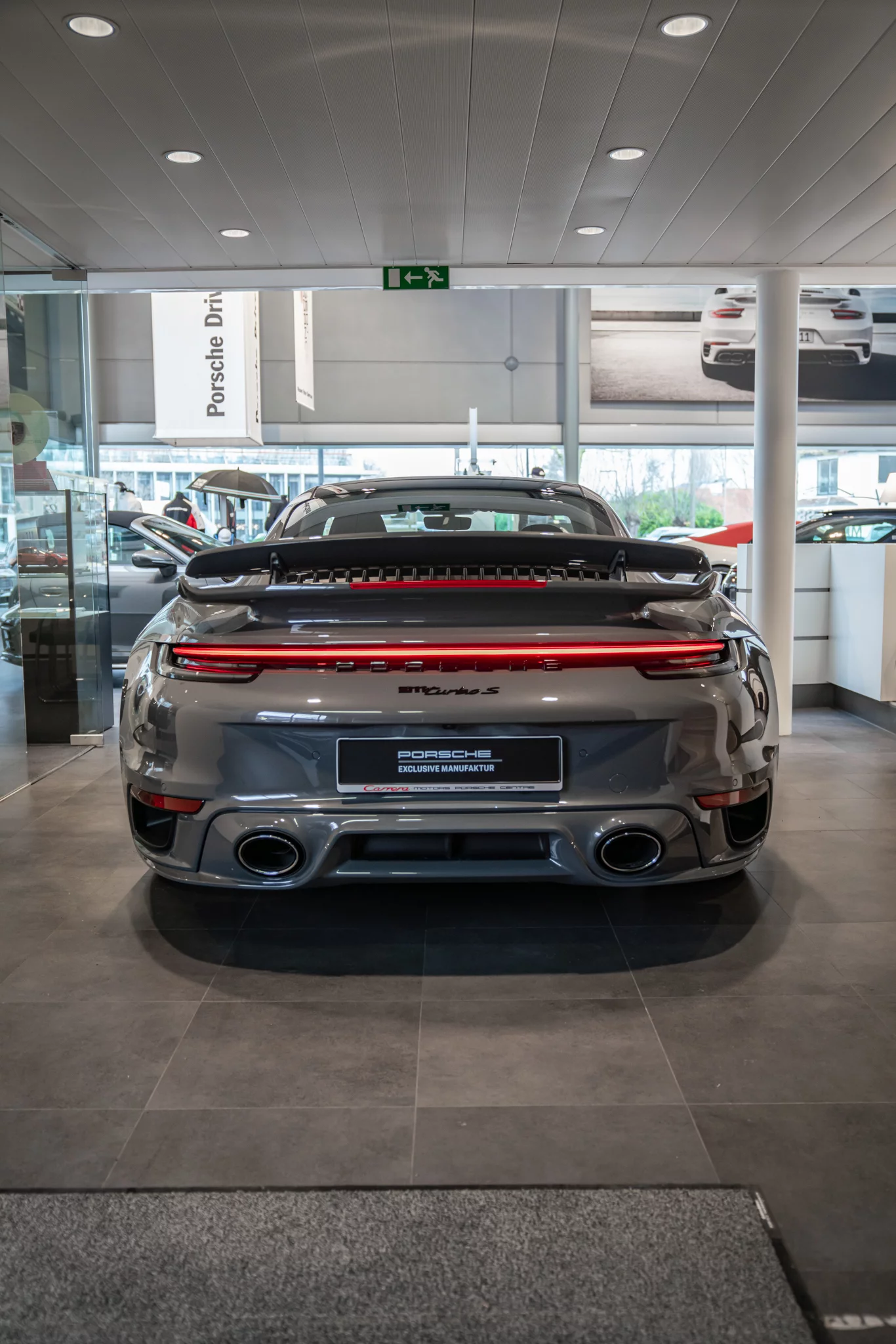 Grigio Telesto Porsche 911 Turbo