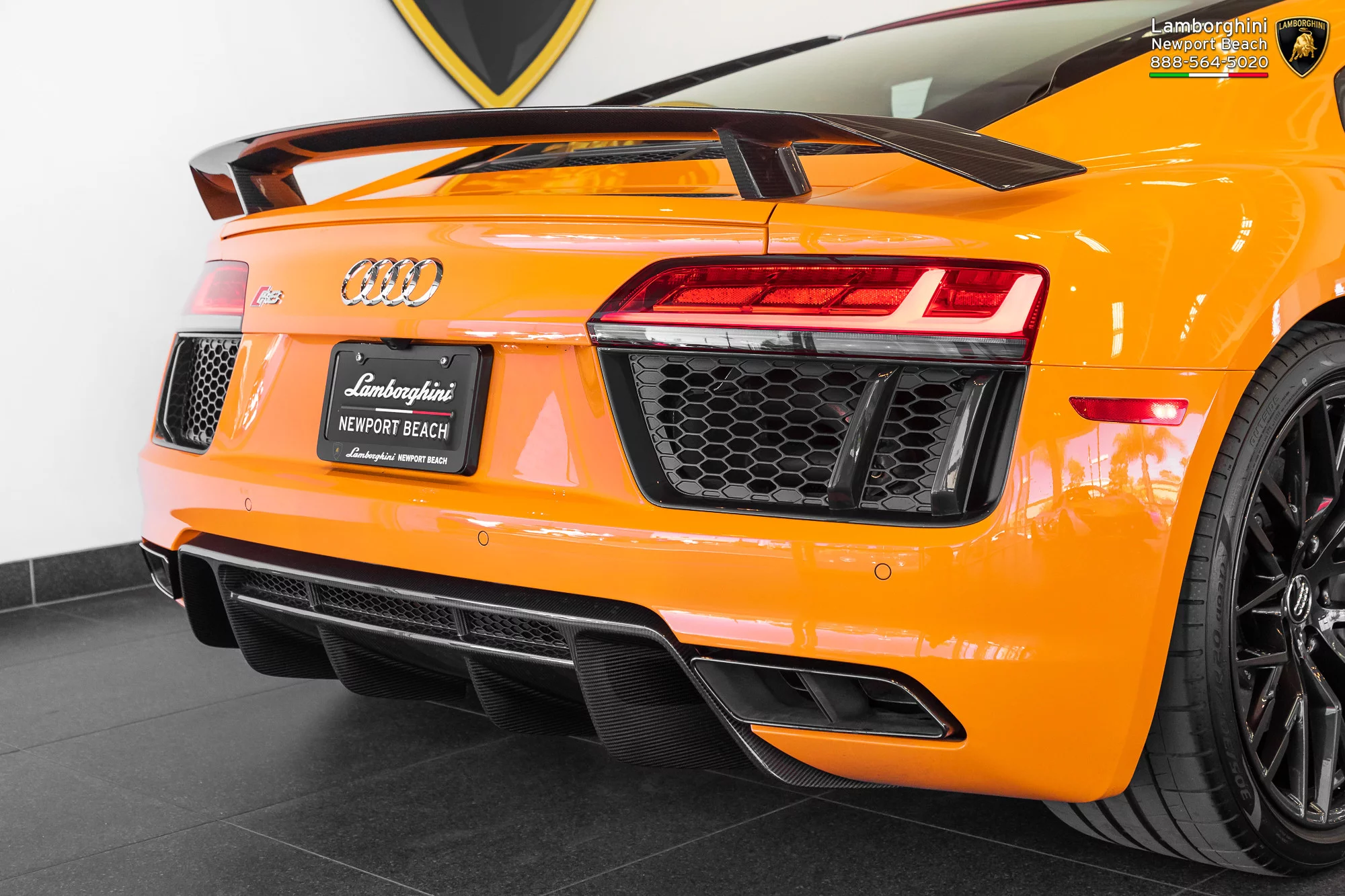 Solar Orange Audi R8