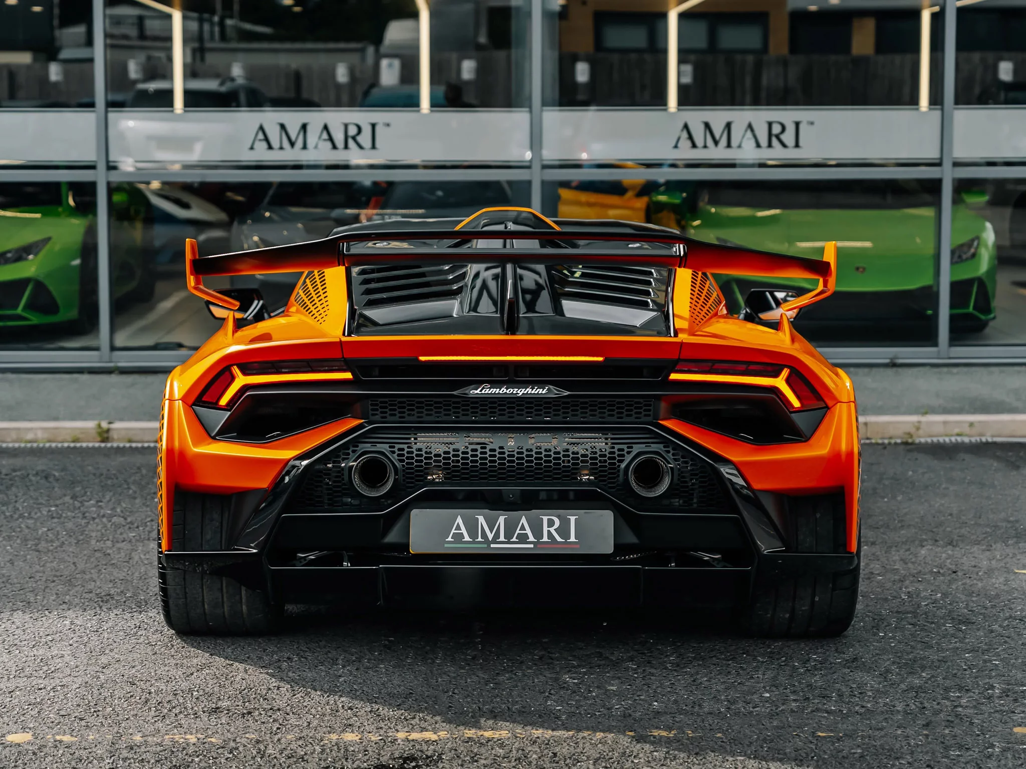 Arancio Borealis Lamborghini Huracán