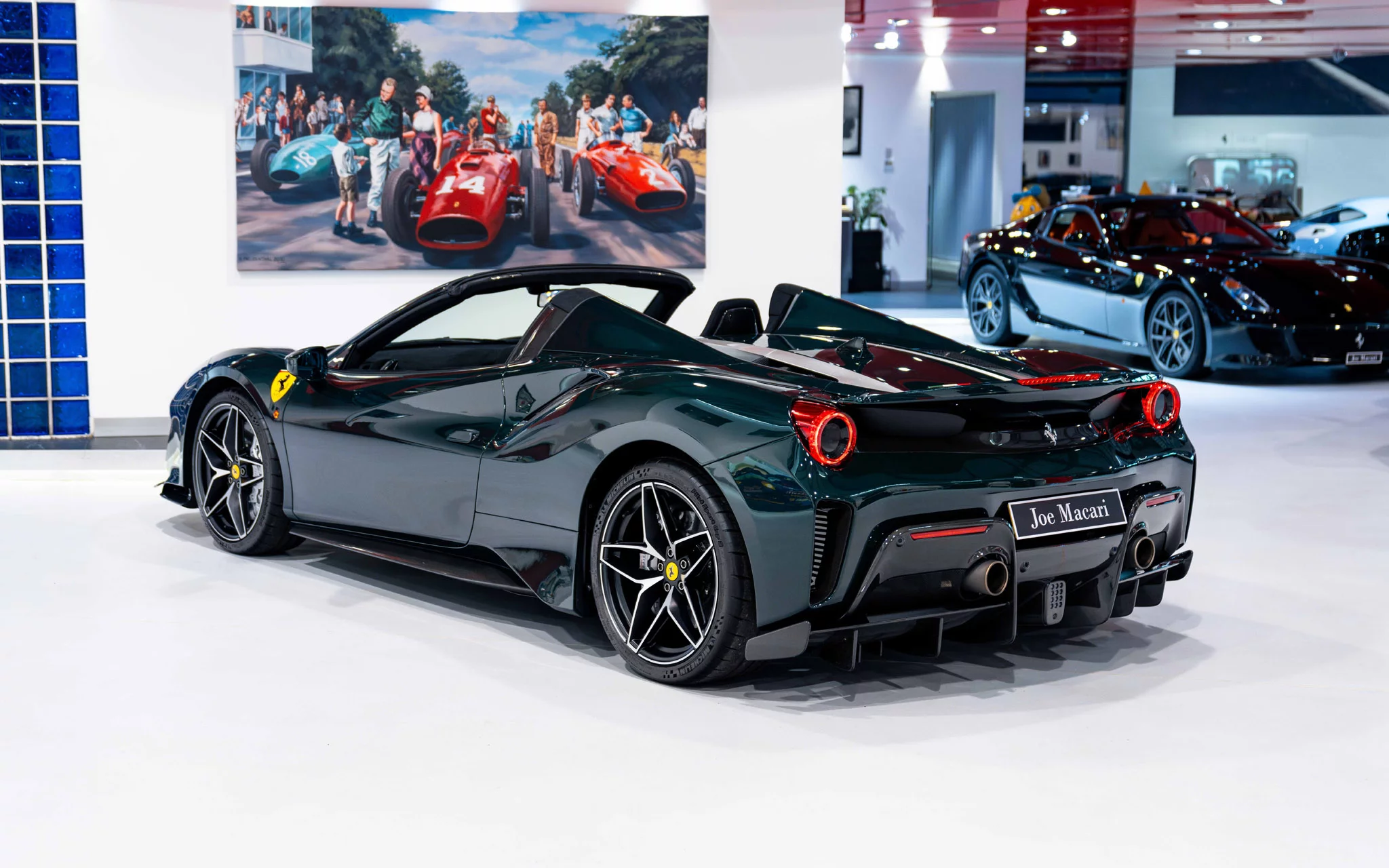 Verde British Racing Ferrari 488