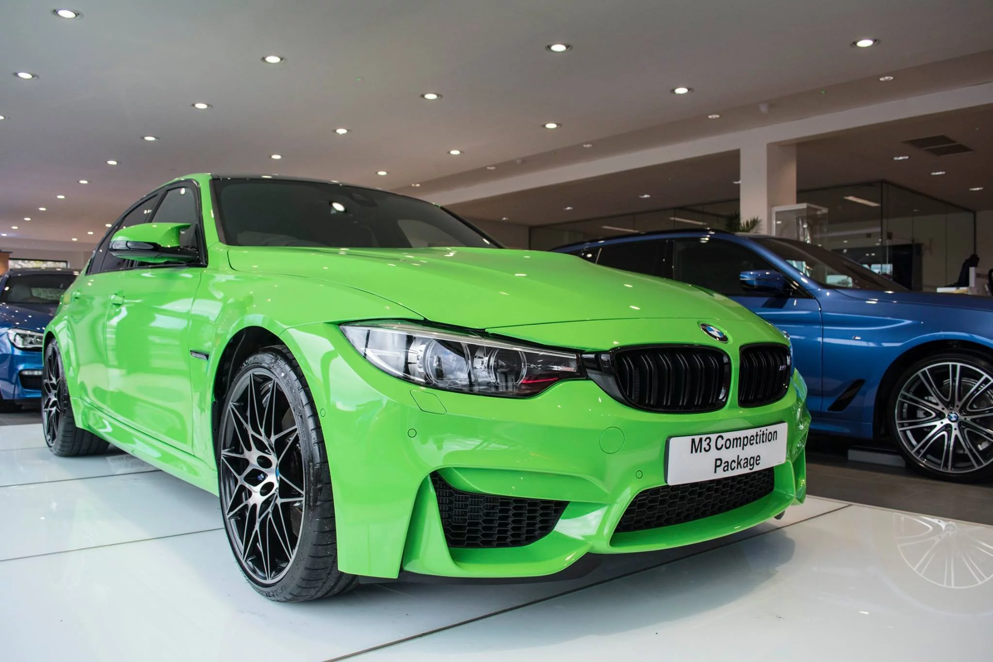Verde Mantis BMW M3