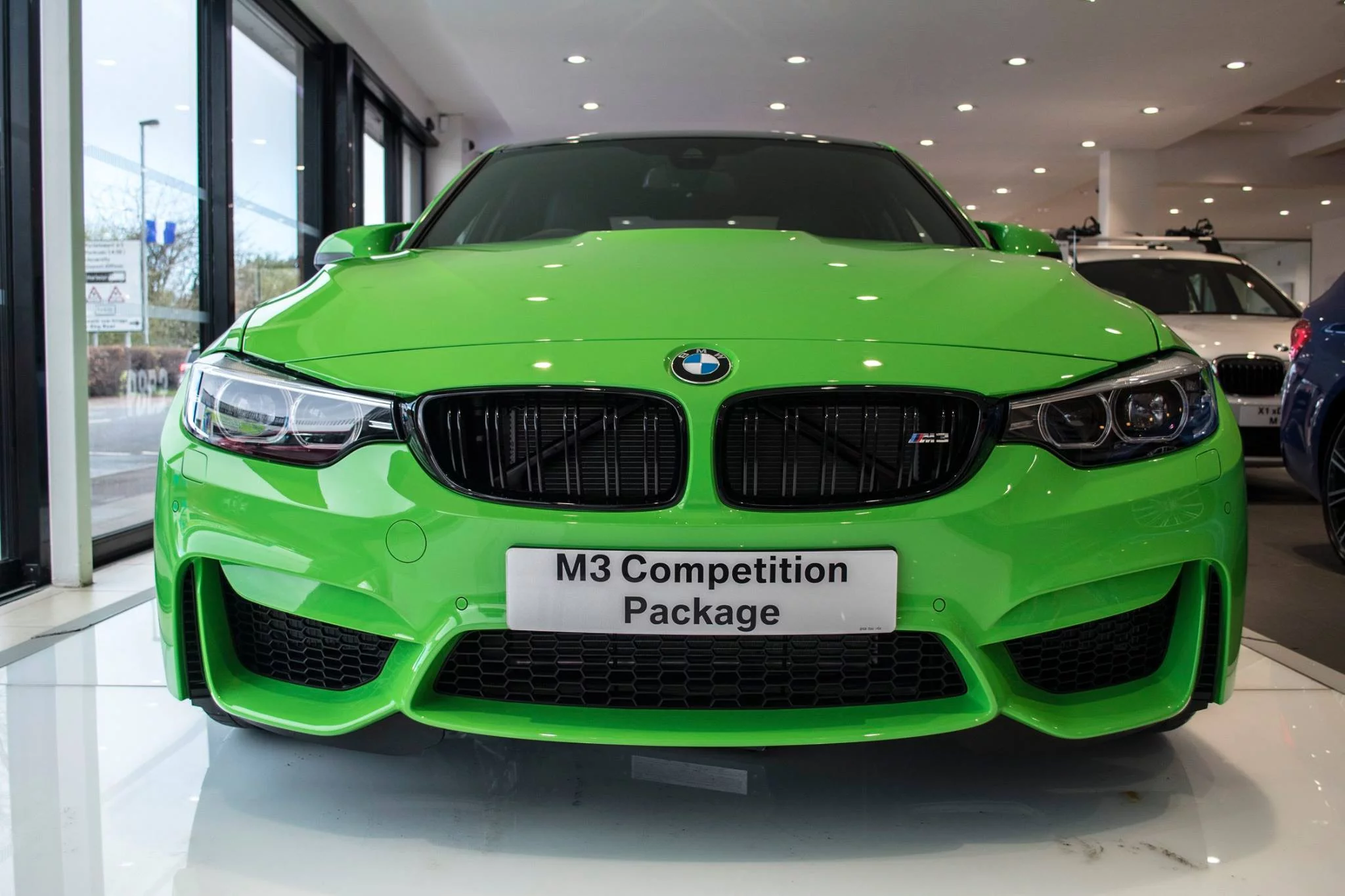 Verde Mantis BMW M3