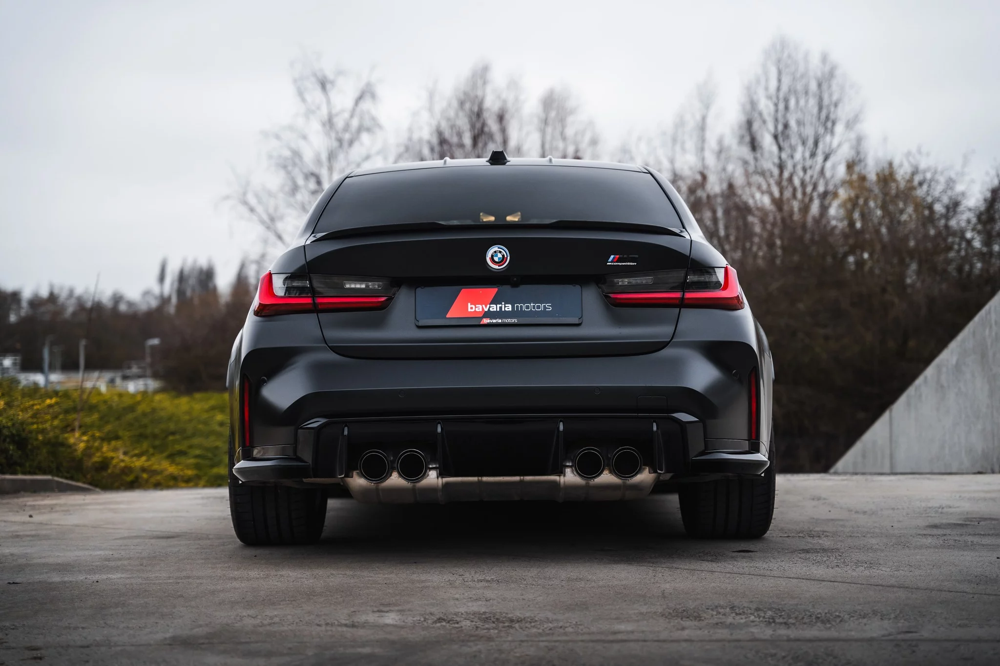 Frozen Black BMW M3