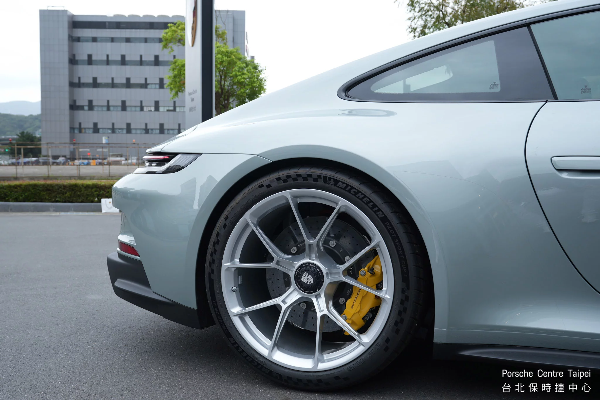 Fish Silver Grey Metallic Porsche 911 GT3