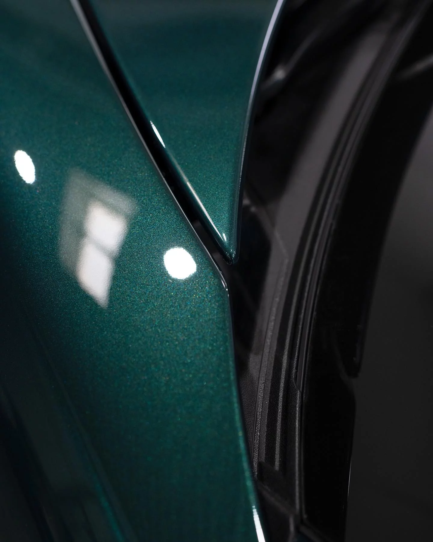 Jet Green Metallic Porsche 911 GT3 RS