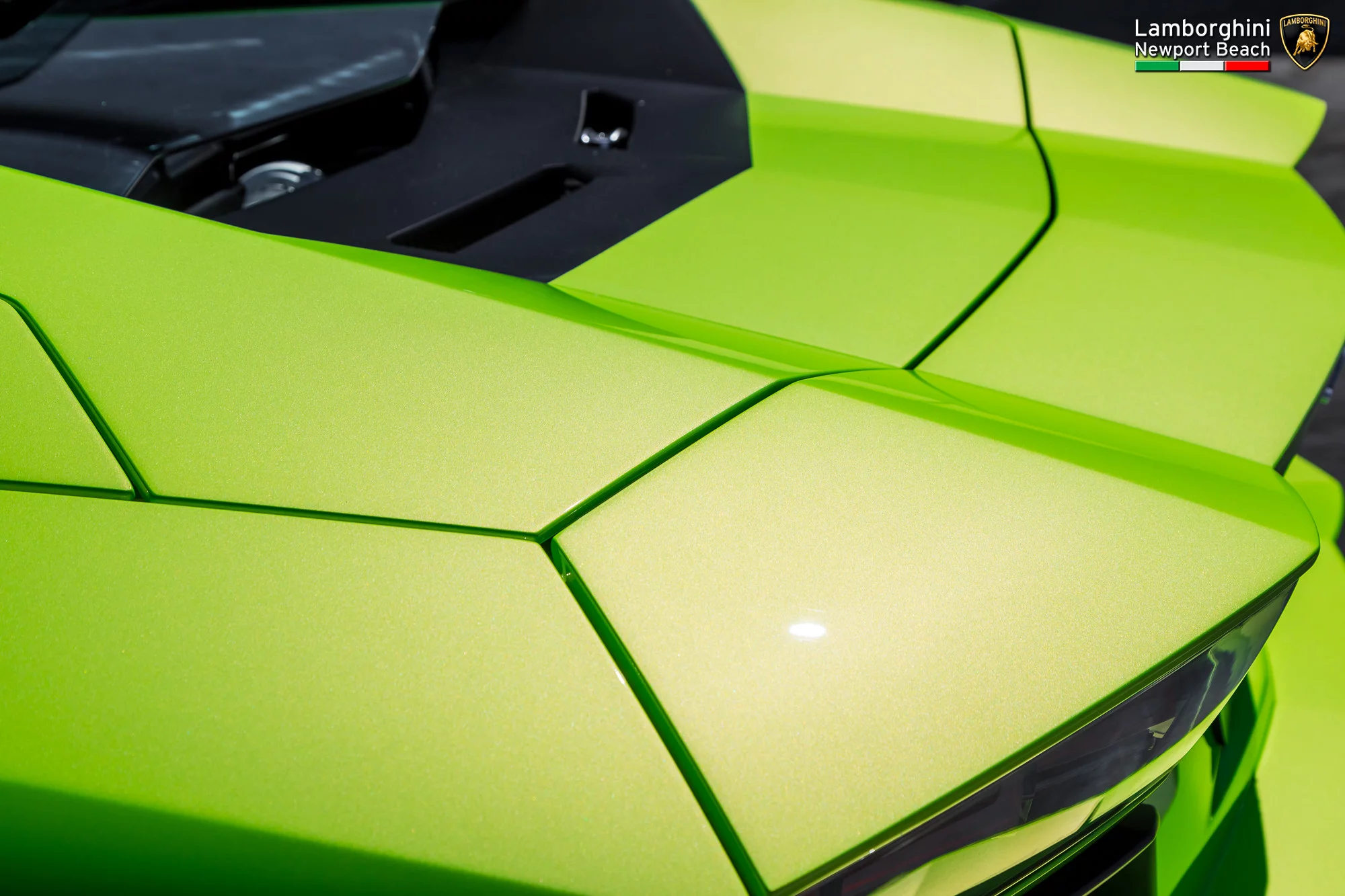 Verde Ithaca Lamborghini Aventador