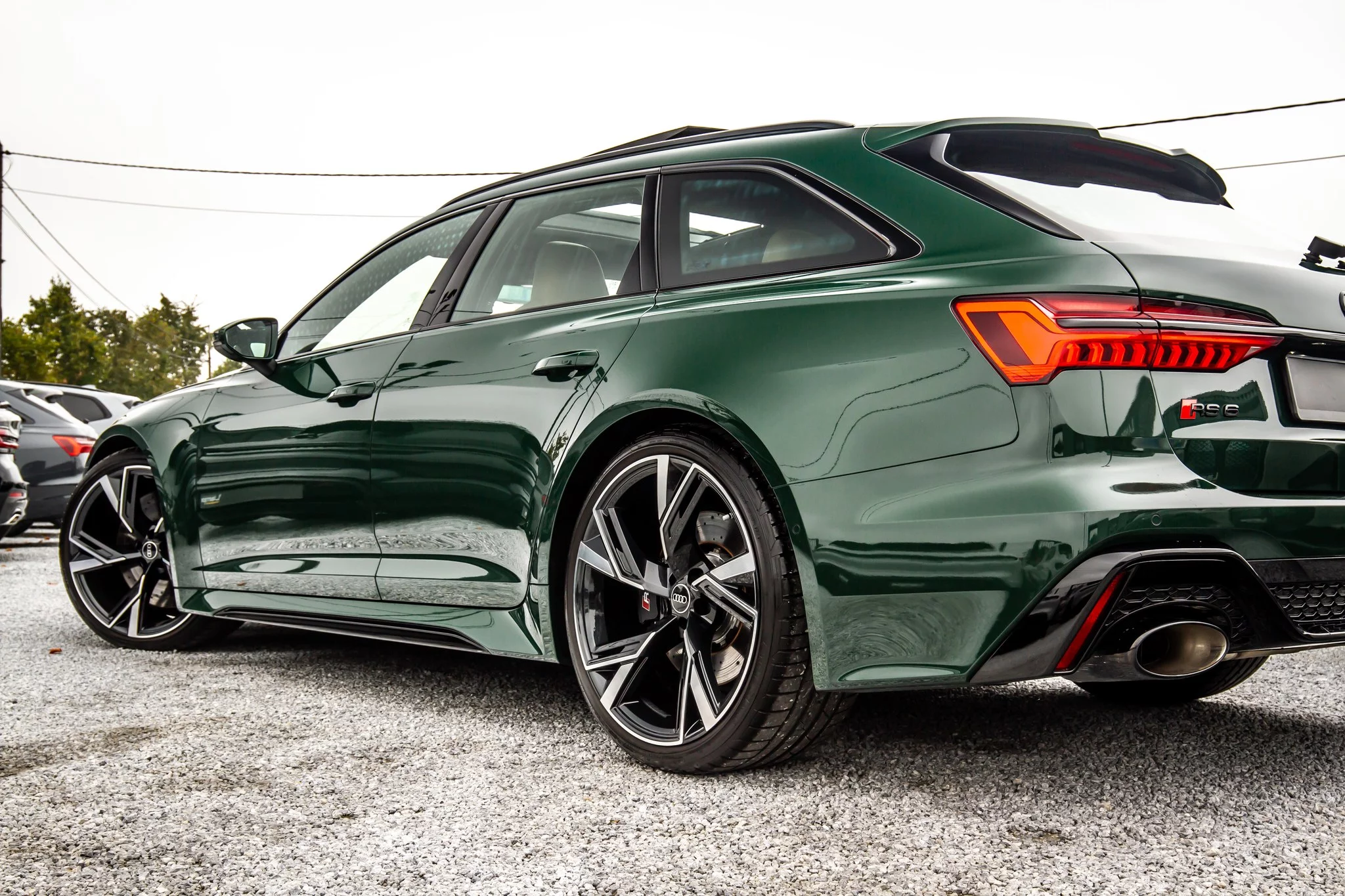Goodwood Green Audi RS6 Avant