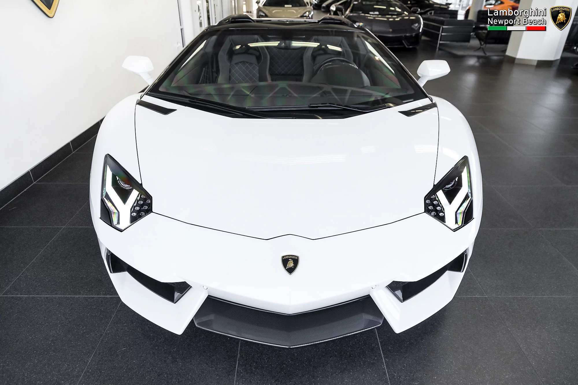 Bianco Isis Lamborghini Aventador