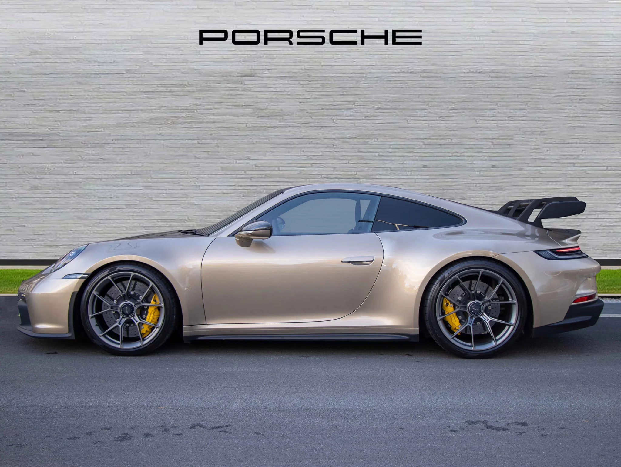 Gold Bronze Metallic Porsche 911 GT3