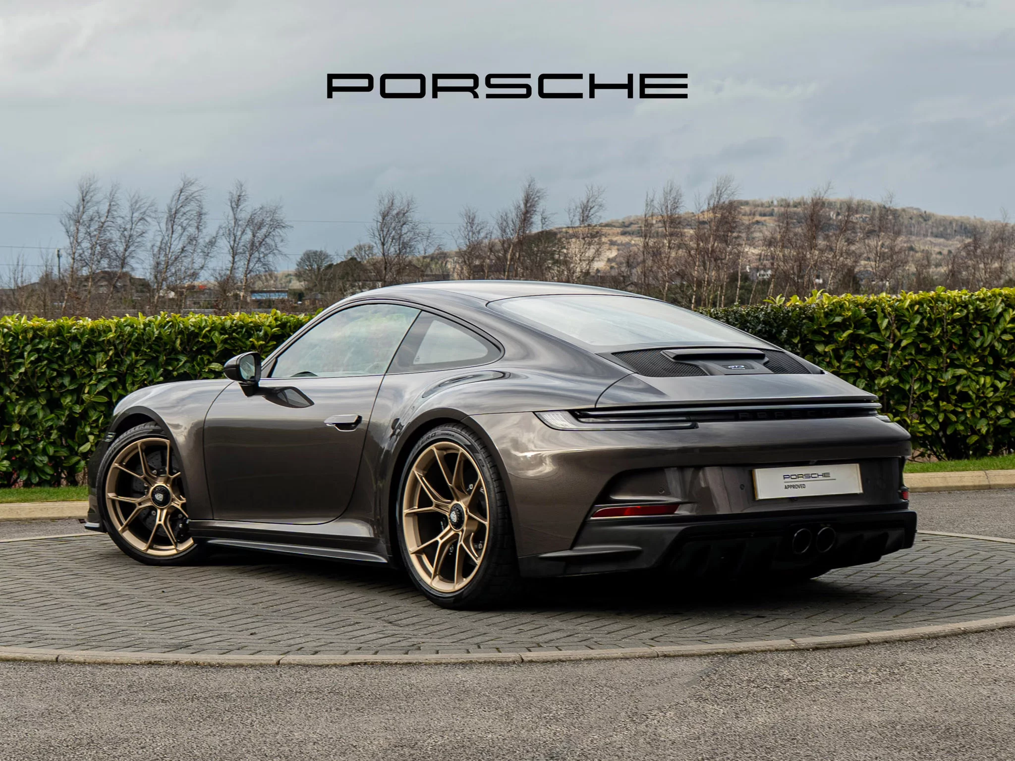 Anthracite Brown Metallic Porsche 911 GT3
