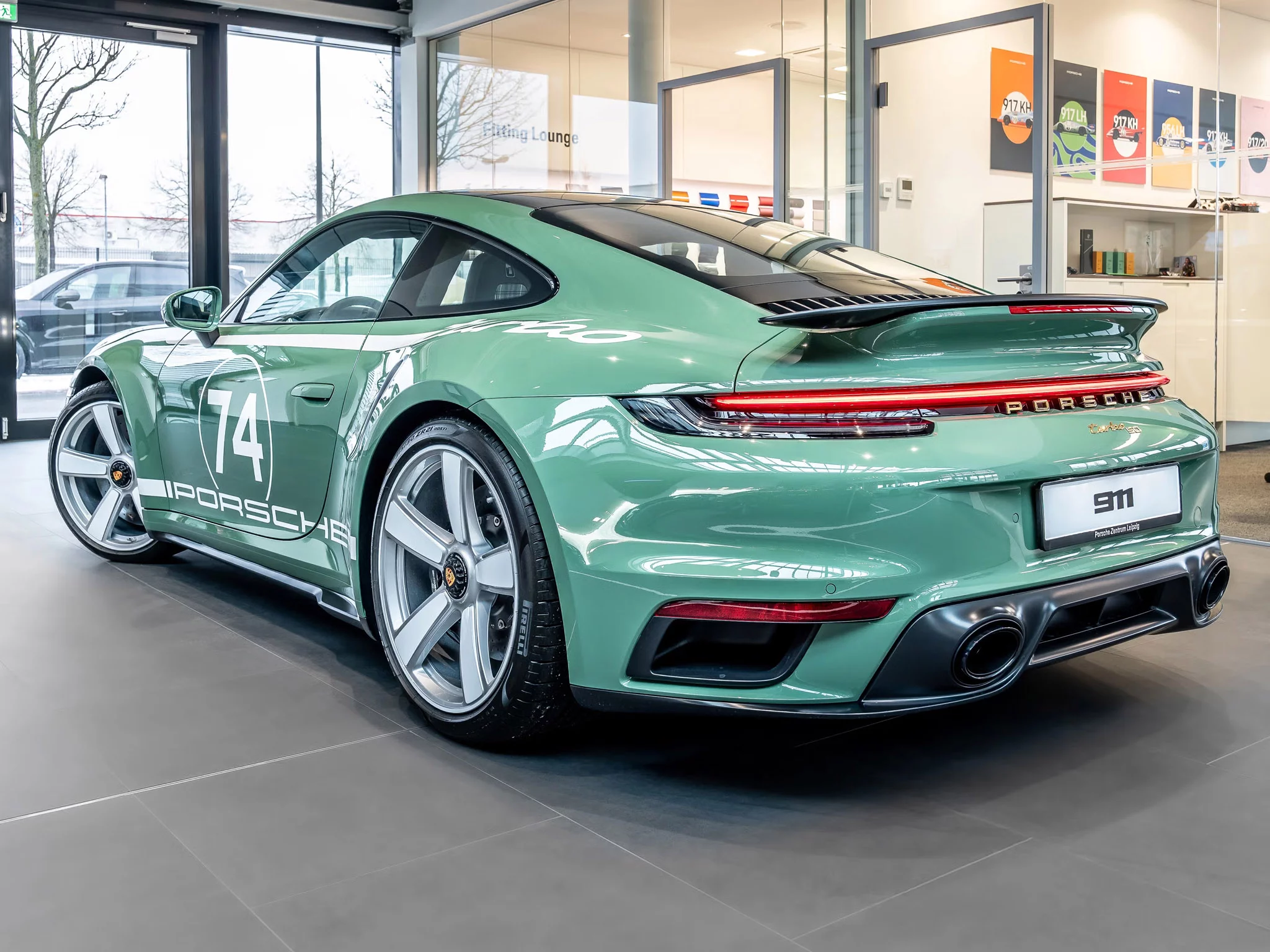 Auratium Green Porsche 911 Turbo