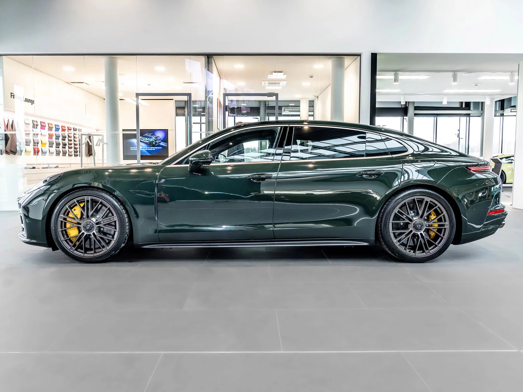 Brewster Green Porsche Panamera