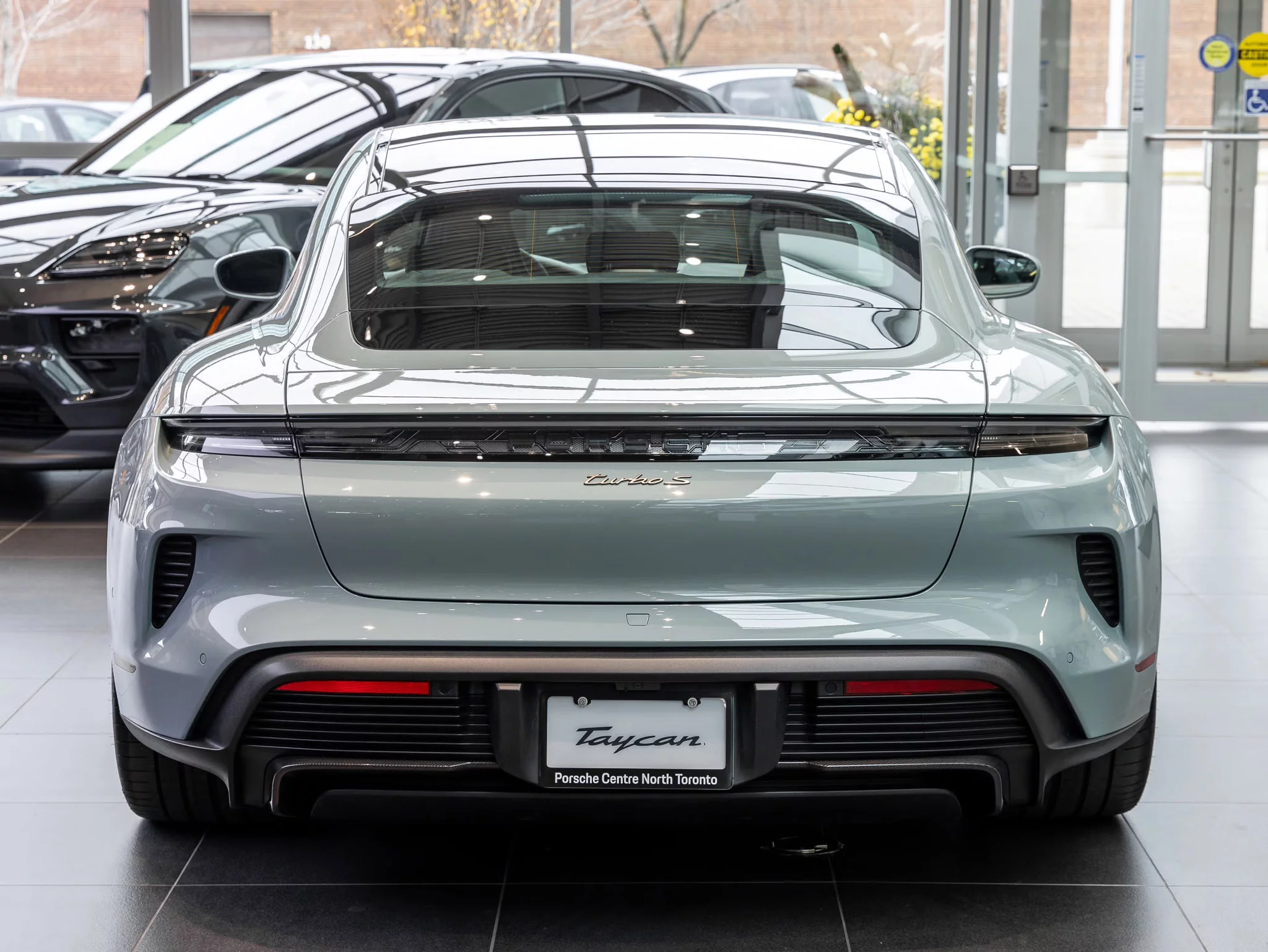 Shade Green Metallic Porsche Taycan