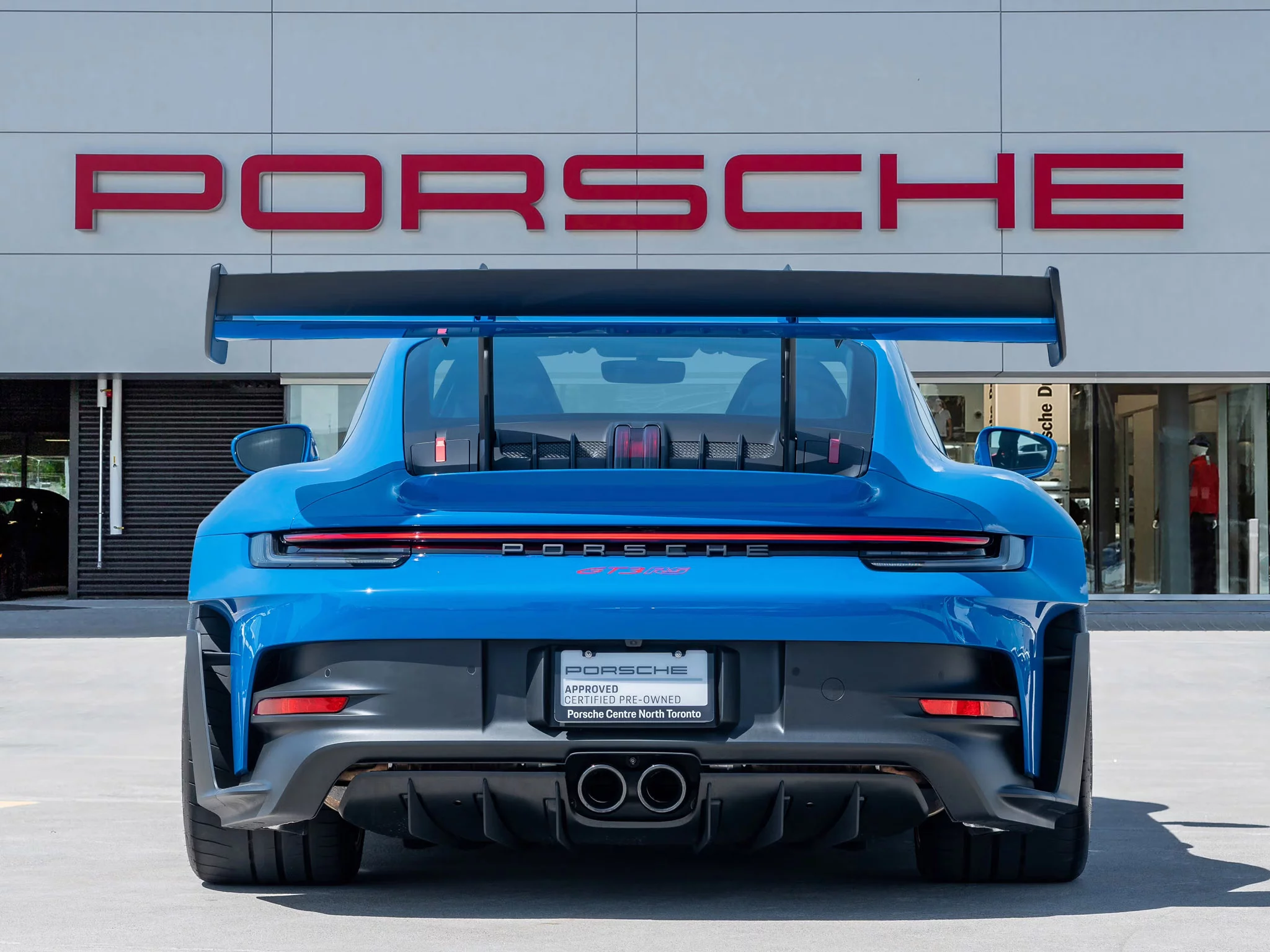 Arrow Blue Porsche 911 GT3 RS