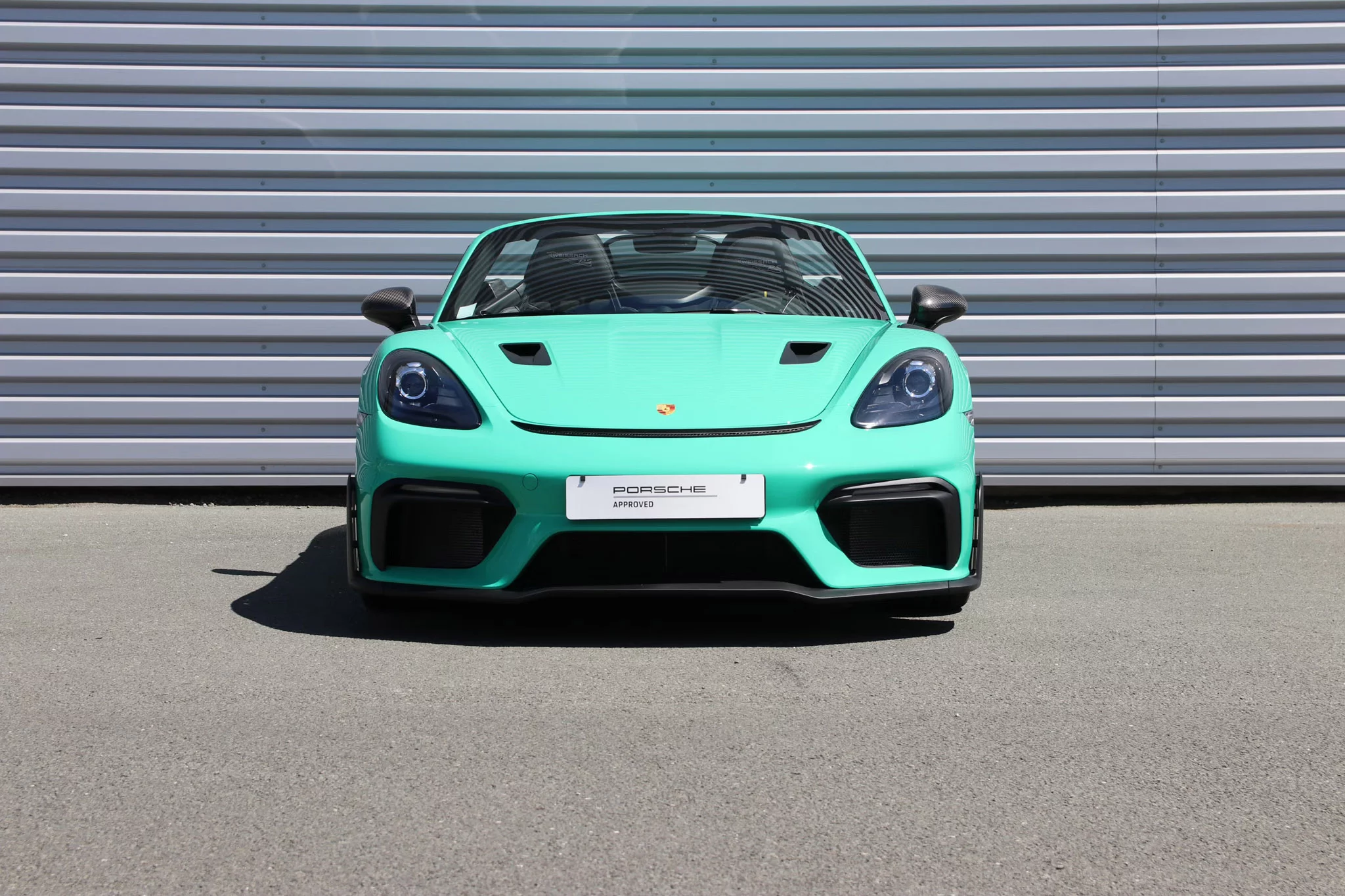 Lighter Green Porsche 718 Spyder RS