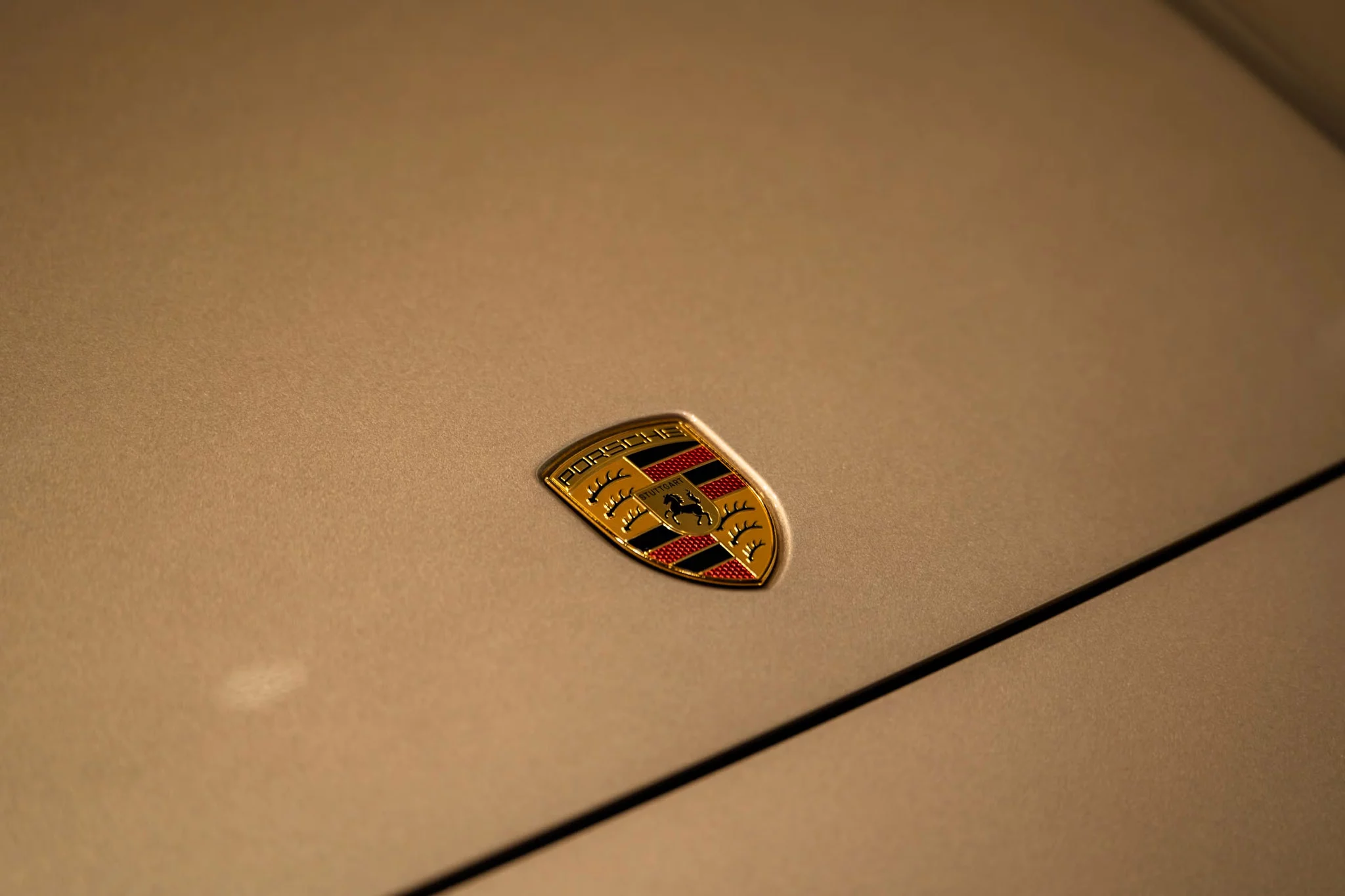 Gold Bronze Metallic Porsche Panamera