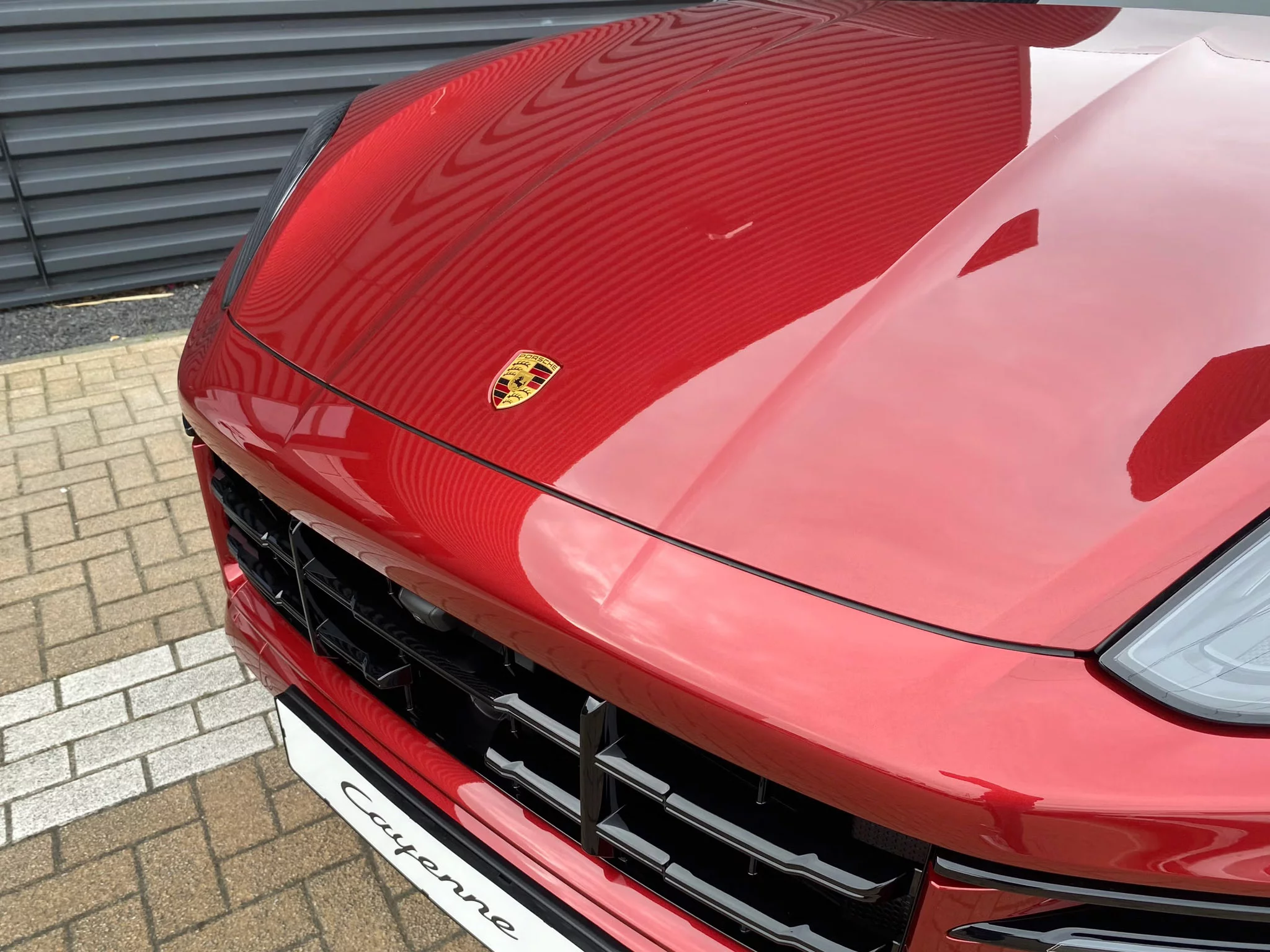 Ruby Red Metallic Porsche Cayenne