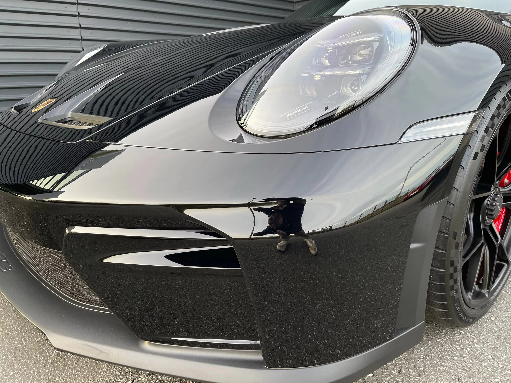 Black Porsche 911 GT3