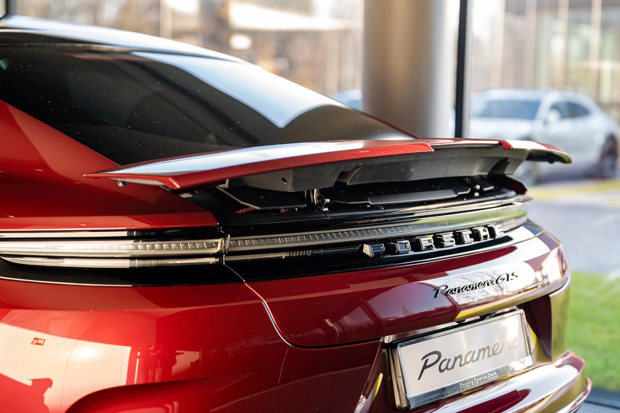 Arena Red Porsche Panamera