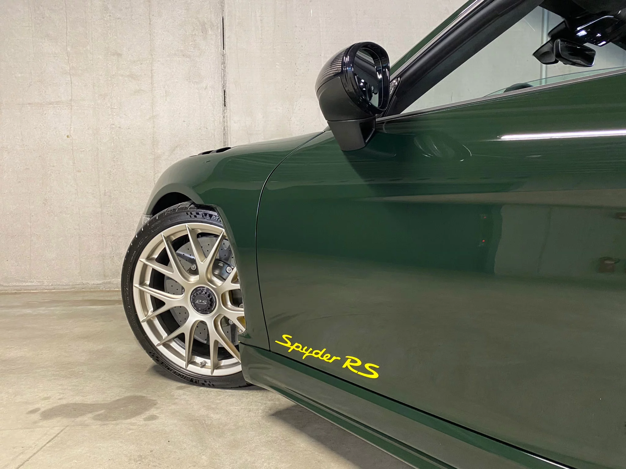 Brewster Green Porsche 718 Spyder RS