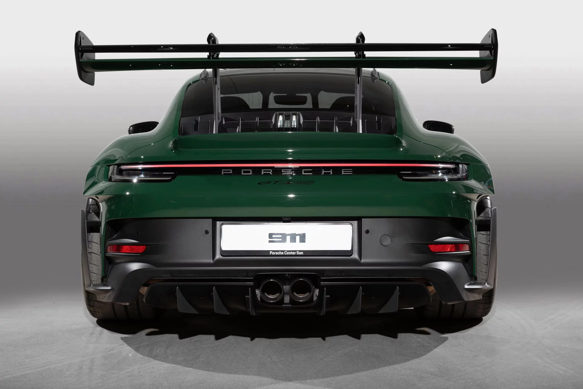 British Racing Green Porsche 911 GT3 RS