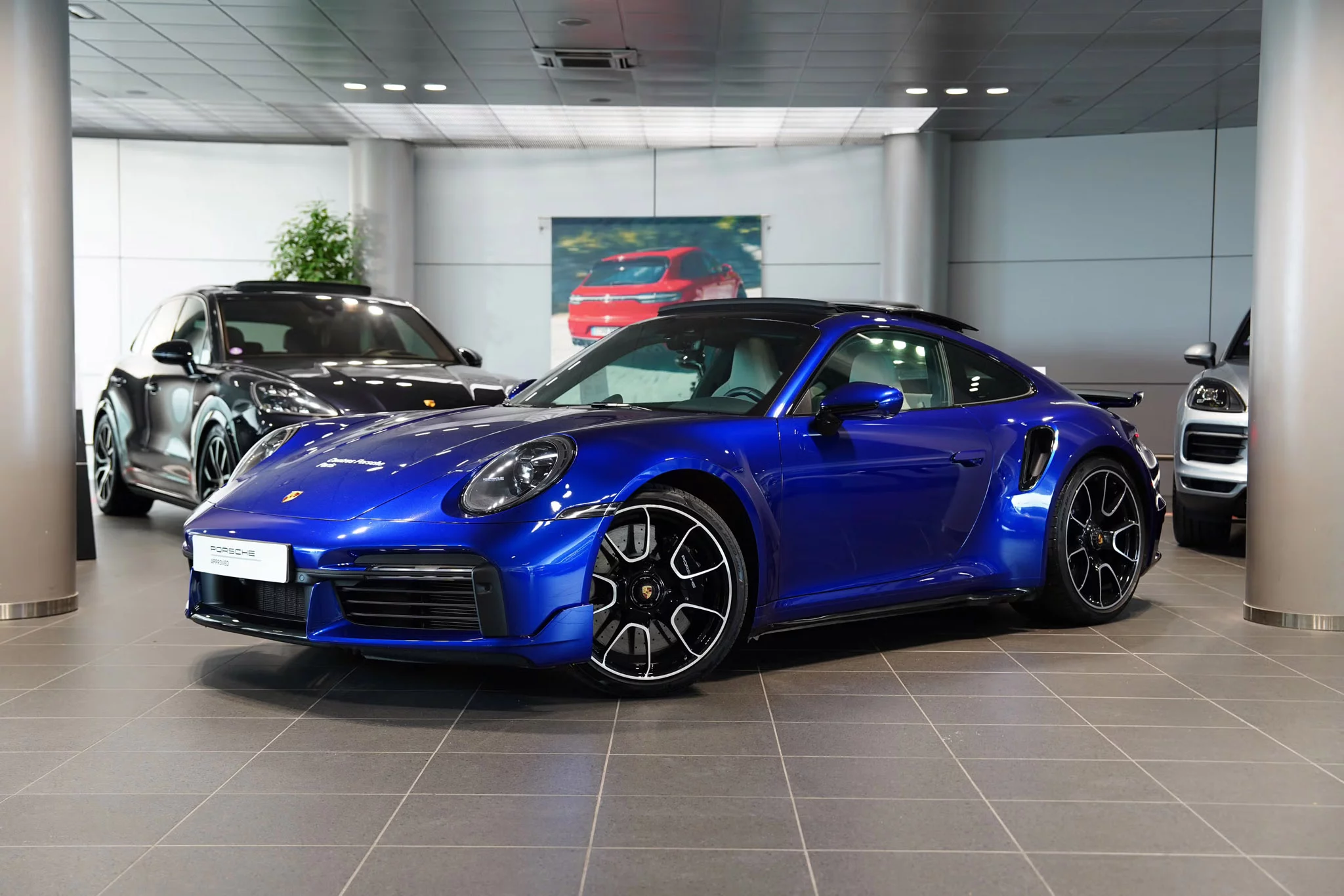 San Marino Blue Porsche 911 Turbo