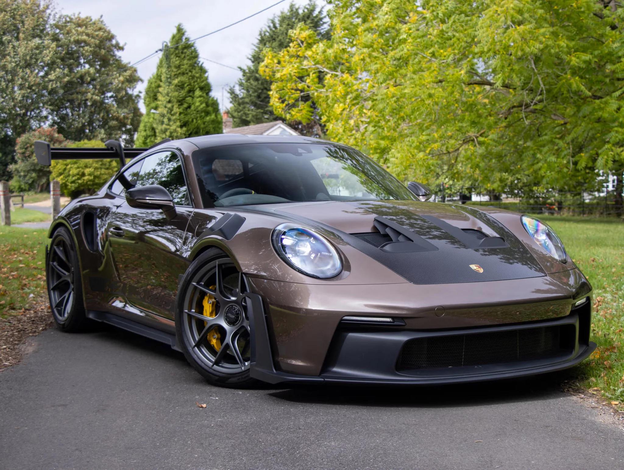 Chestnut Brown Metallic Porsche 911 GT3 RS