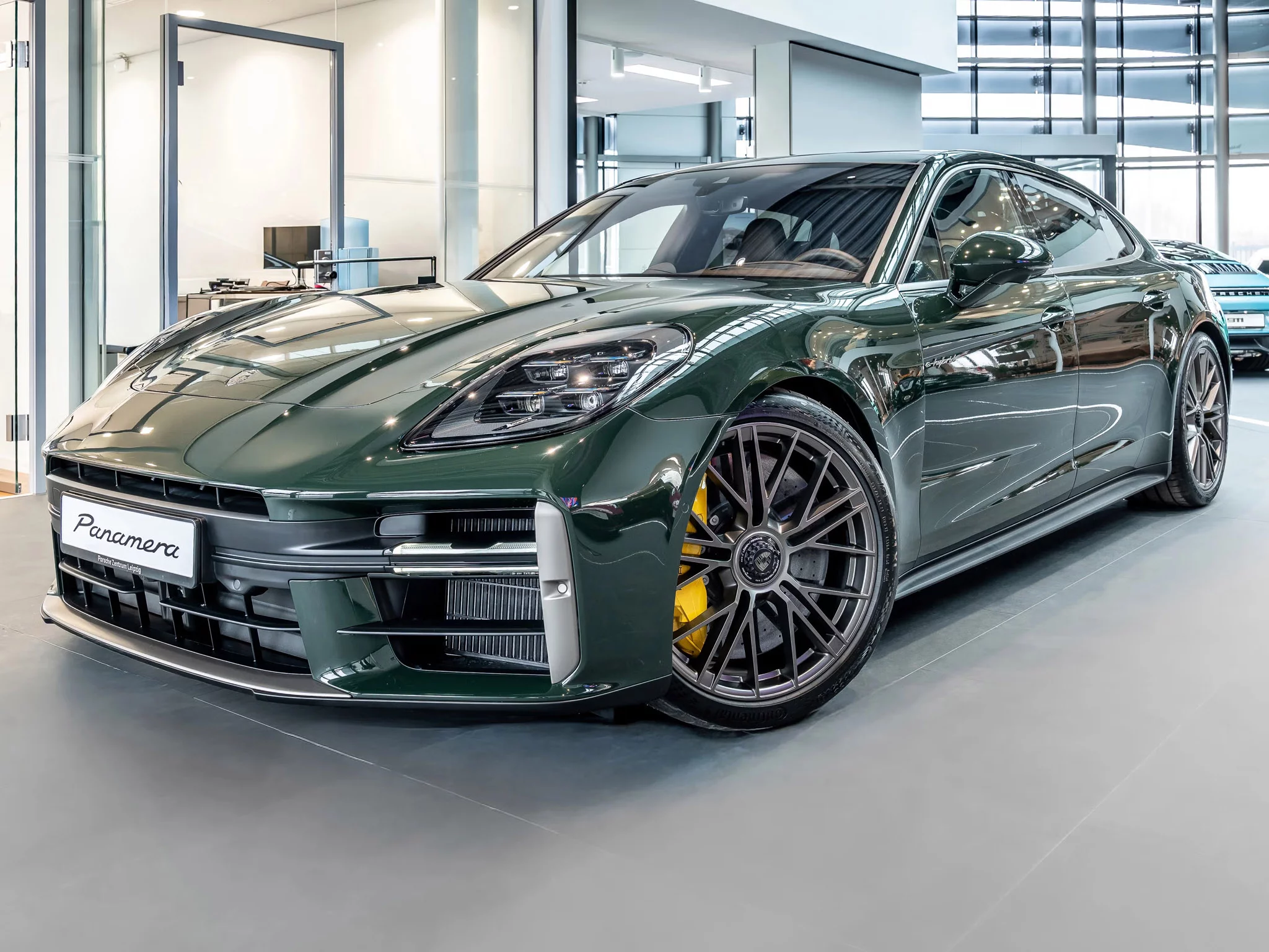 Brewster Green Porsche Panamera