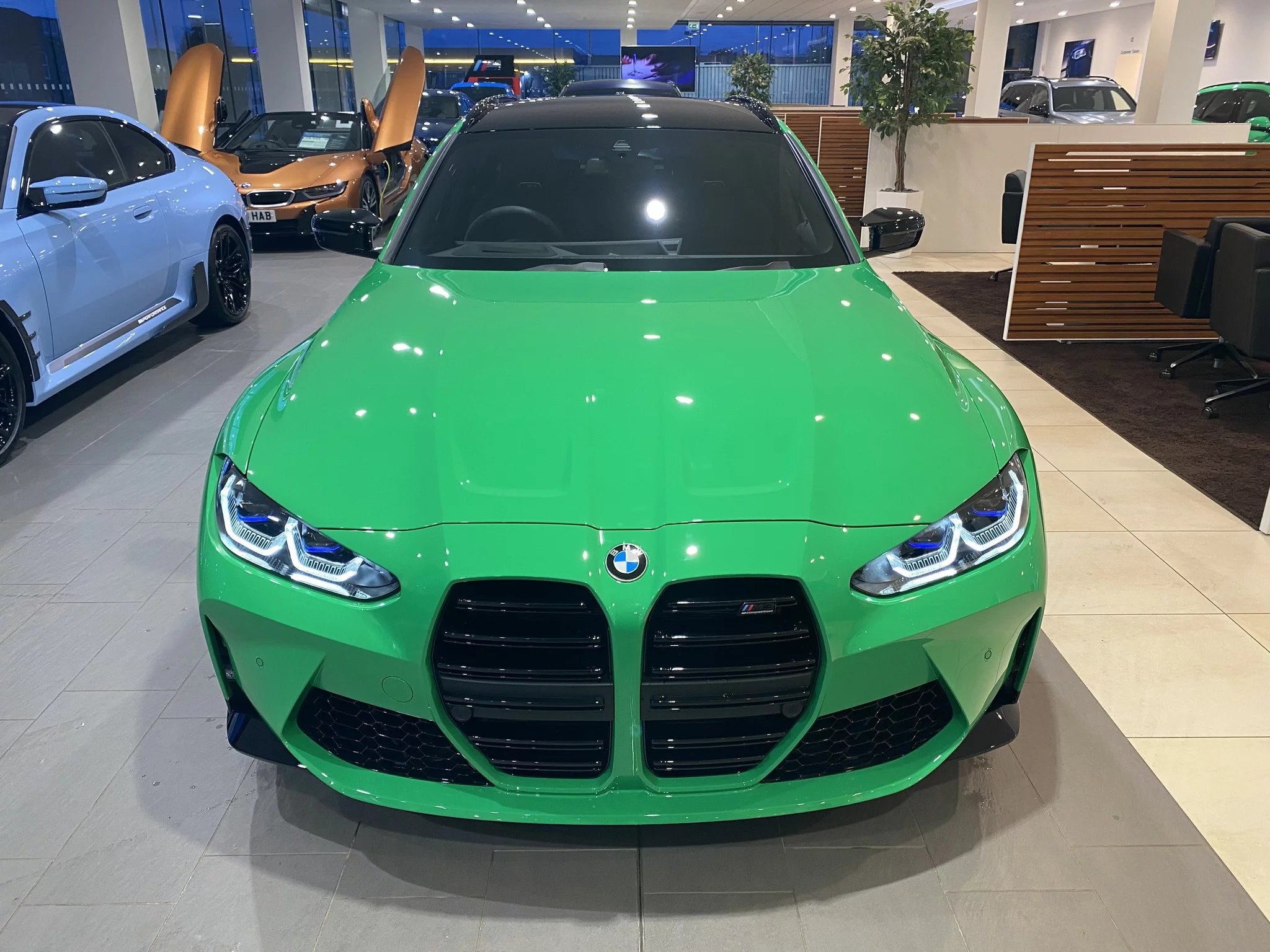 Signal Green BMW M3