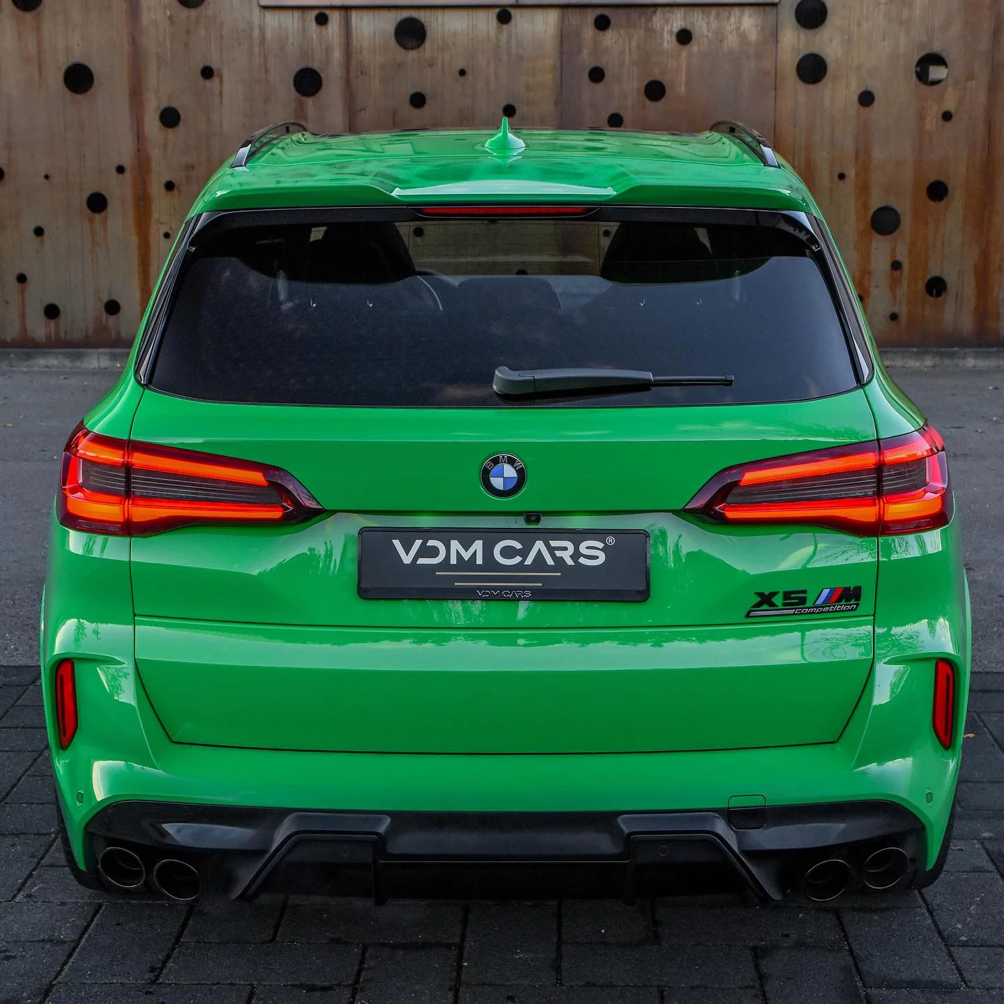 Signal Green BMW X5
