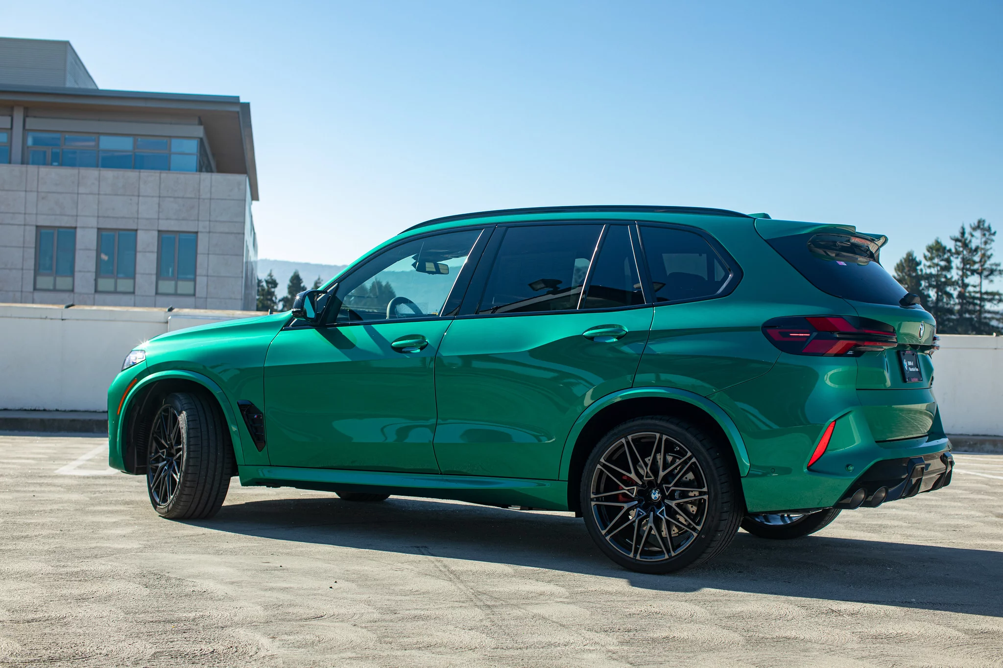 Isle of Man Green BMW X5