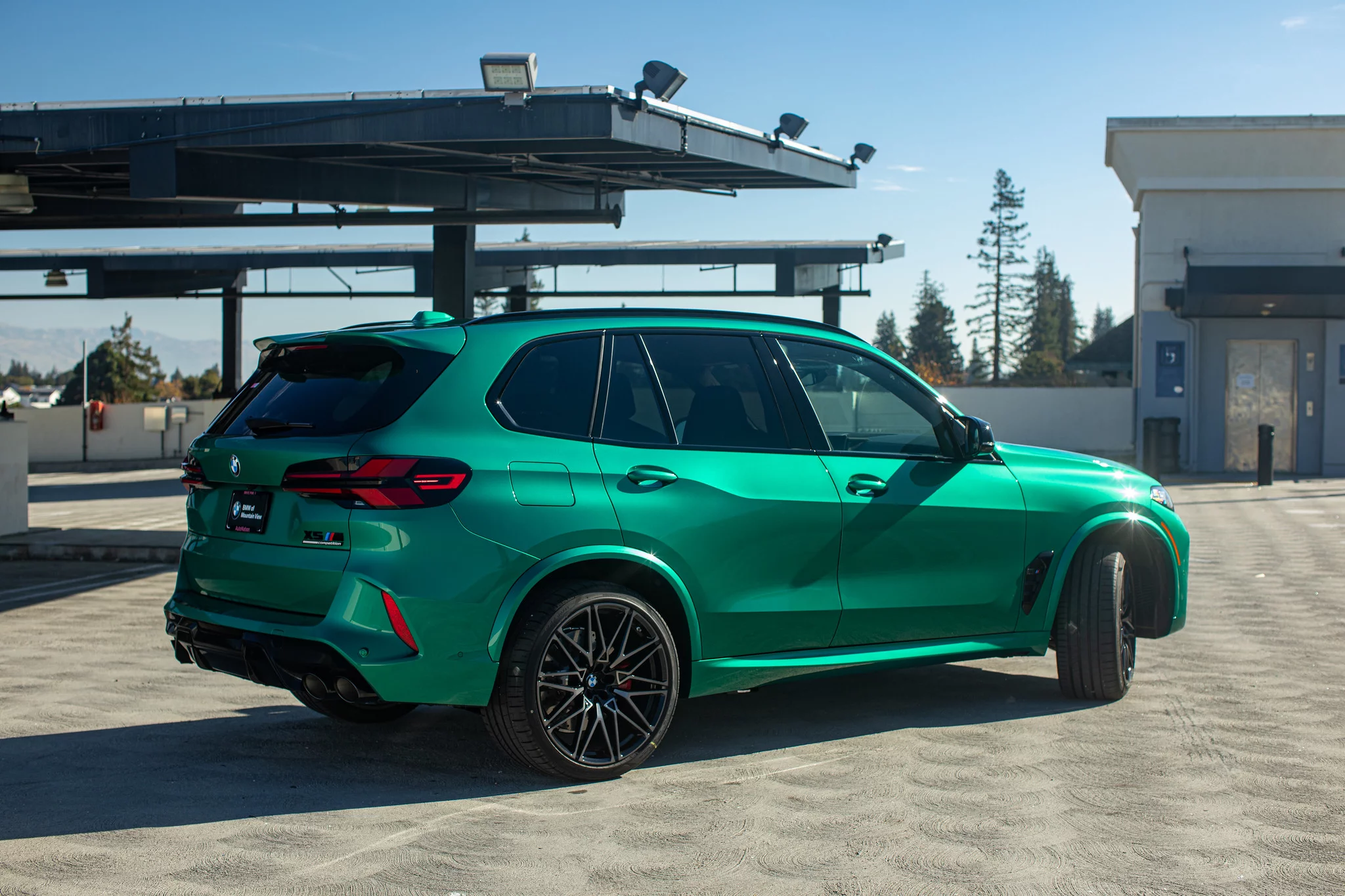 Isle of Man Green BMW X5