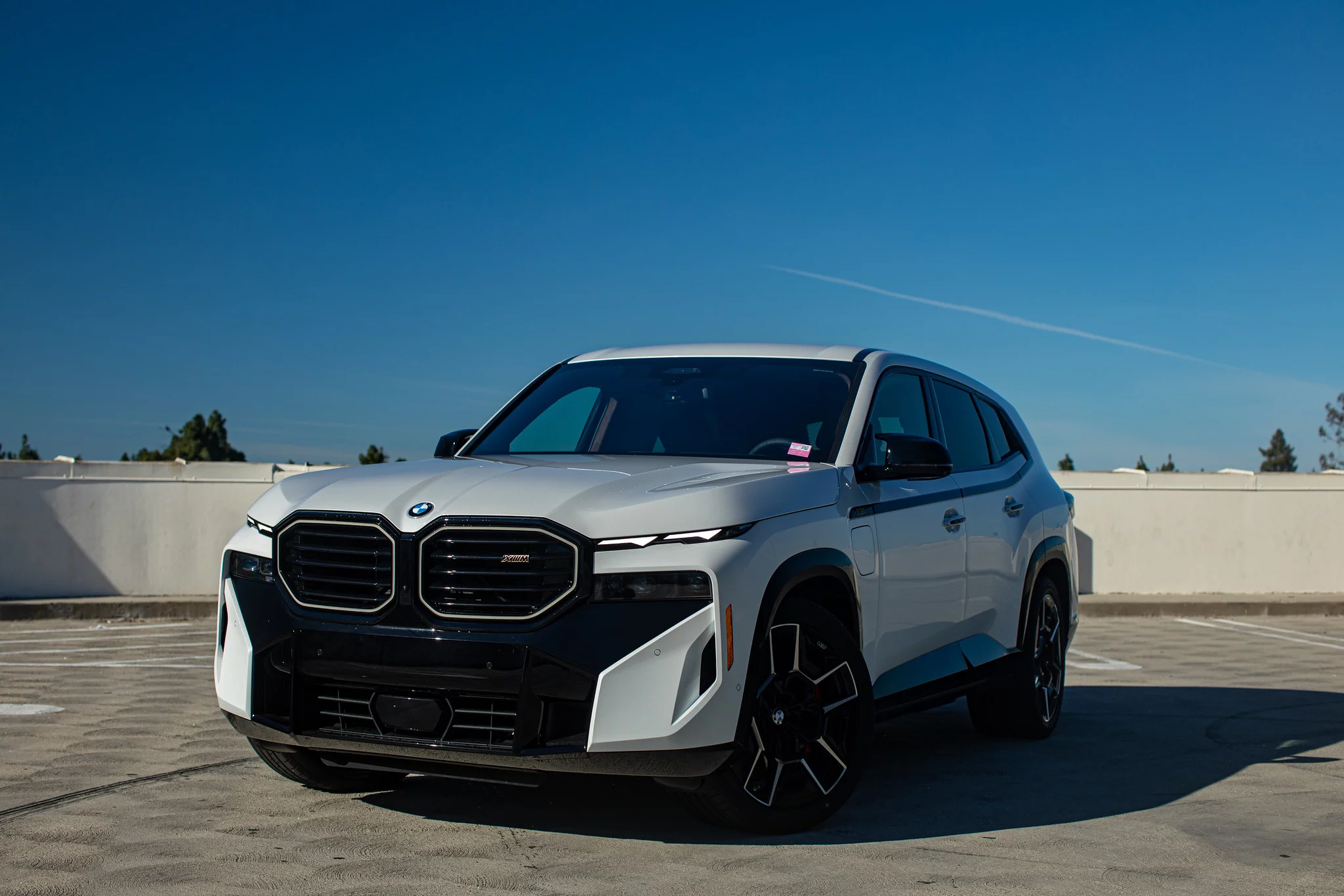 Mineral White BMW XM