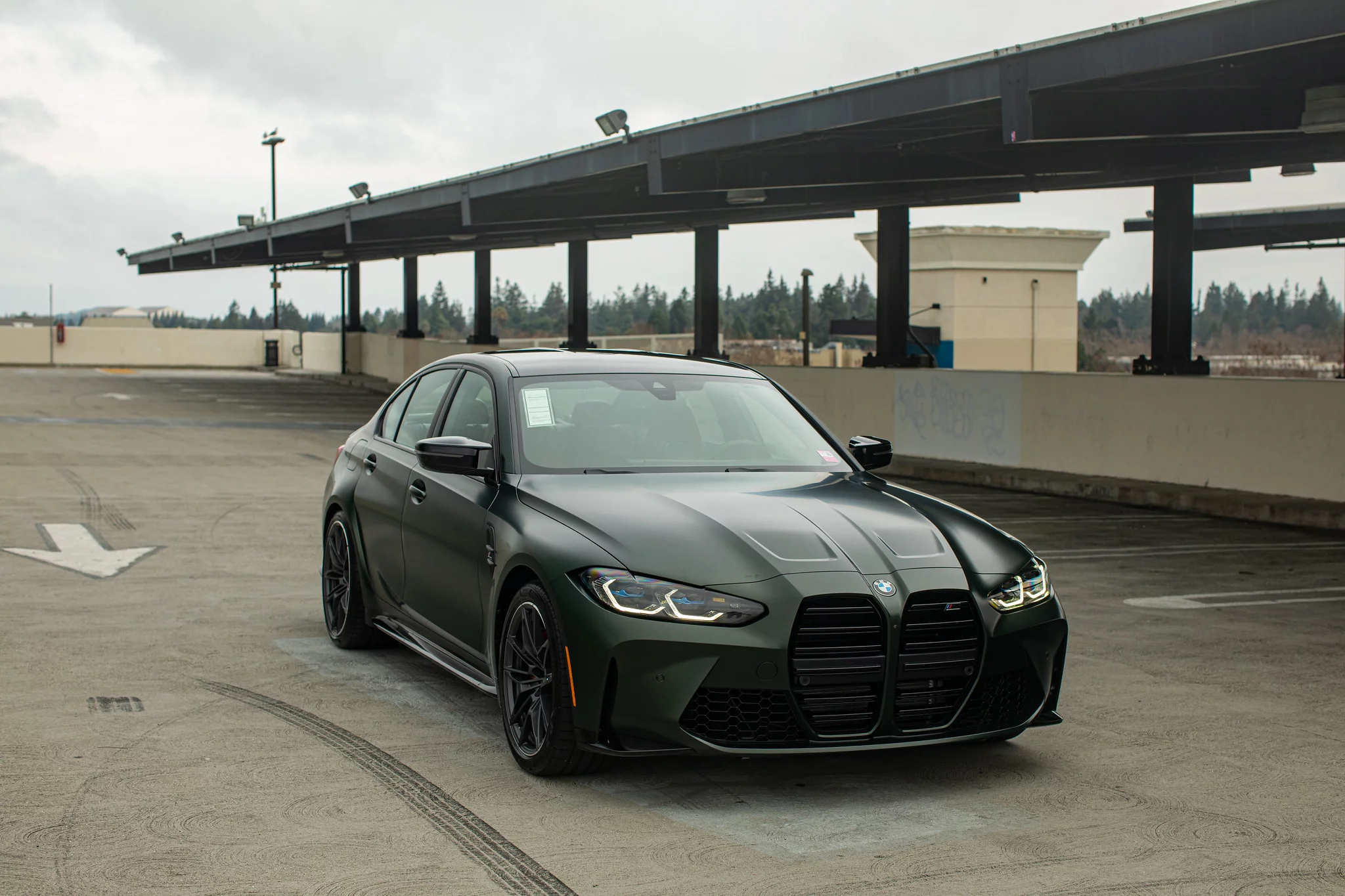 Frozen Deep Green BMW M3