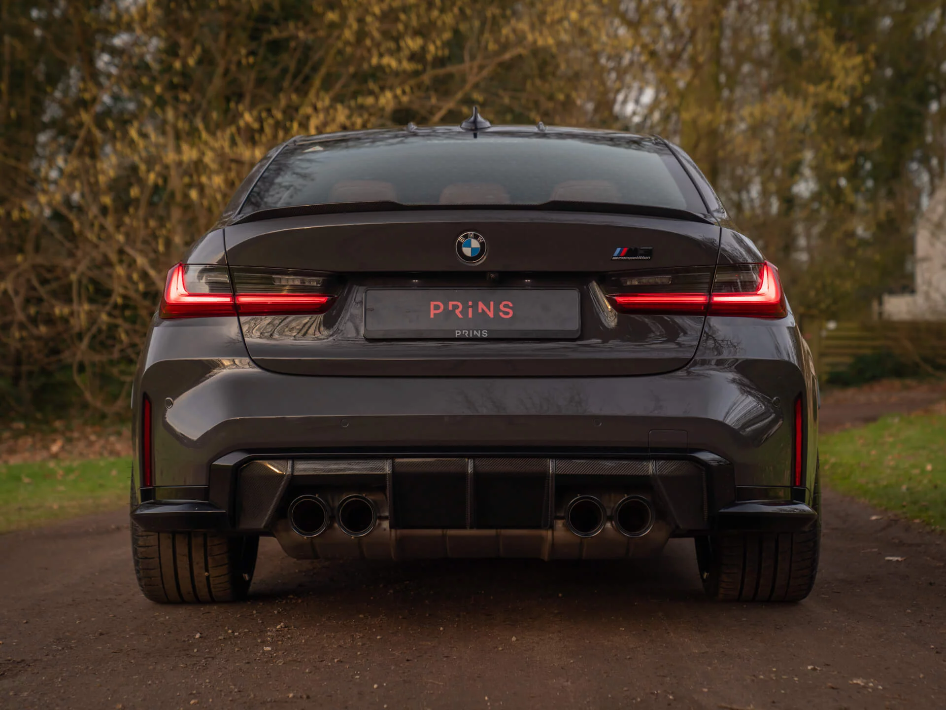 Grey Black BMW M3