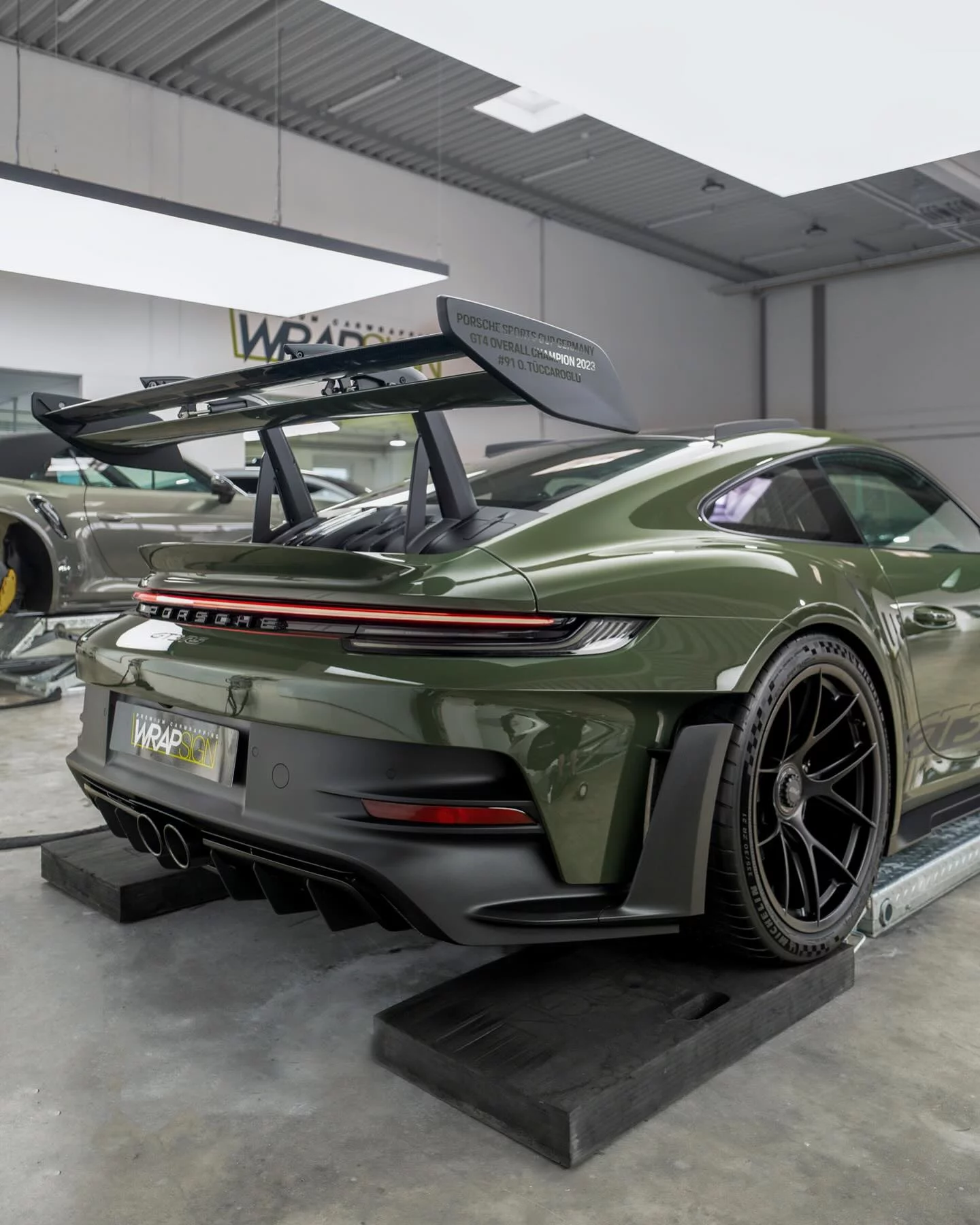 Black Olive Porsche 911 GT3 RS