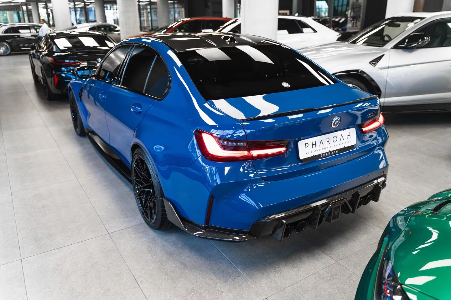 Violet Blue II BMW M3