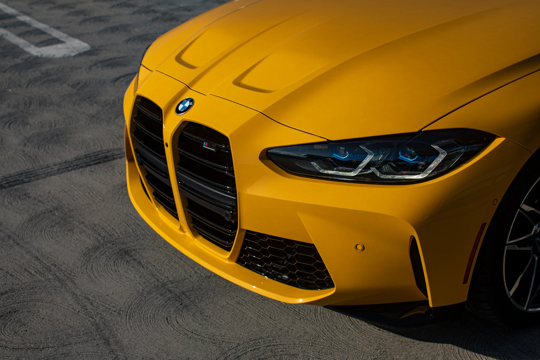 Speed Yellow BMW M3